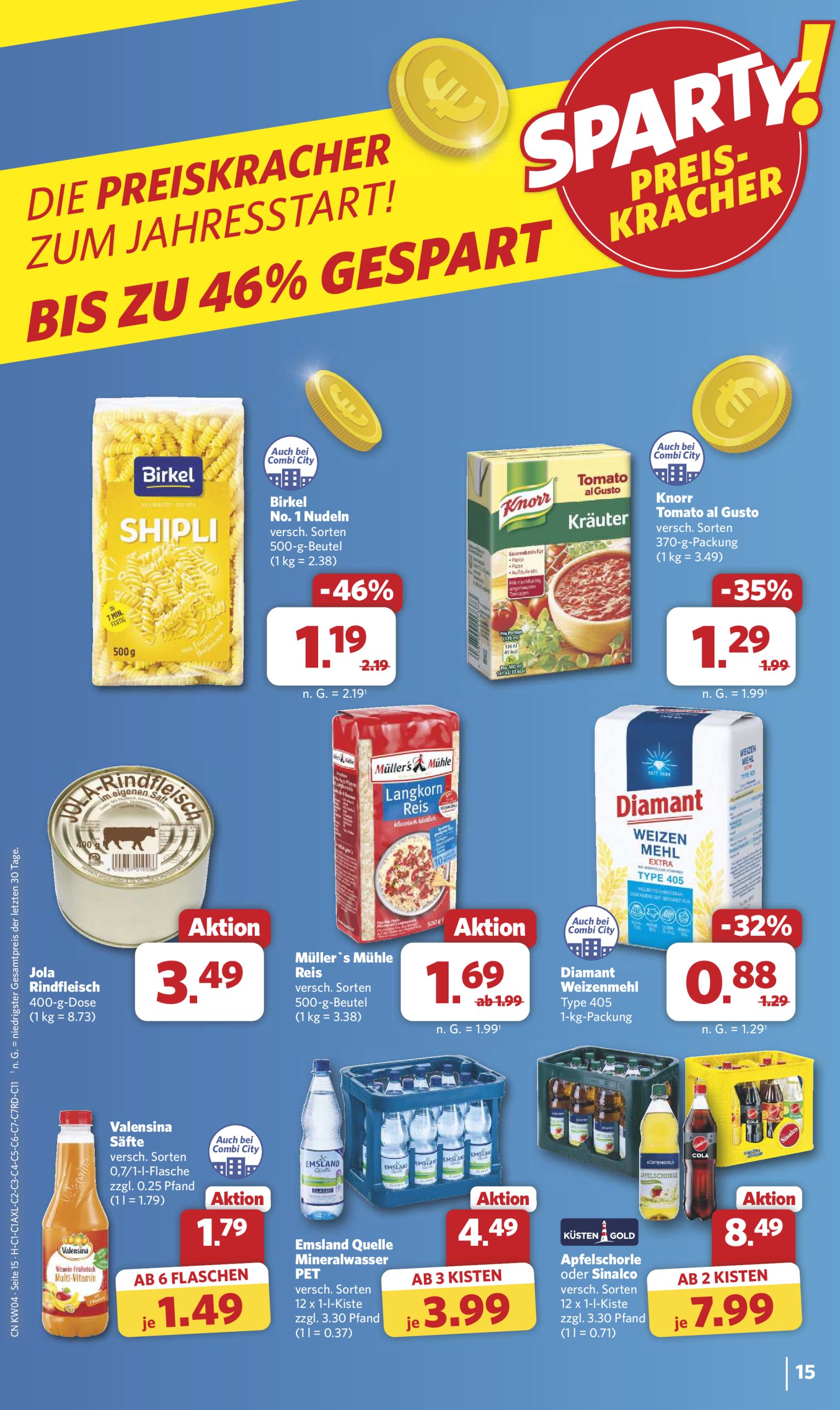 combi - Combi-Prospekt gültig von 20.01. bis 25.01. - page: 15