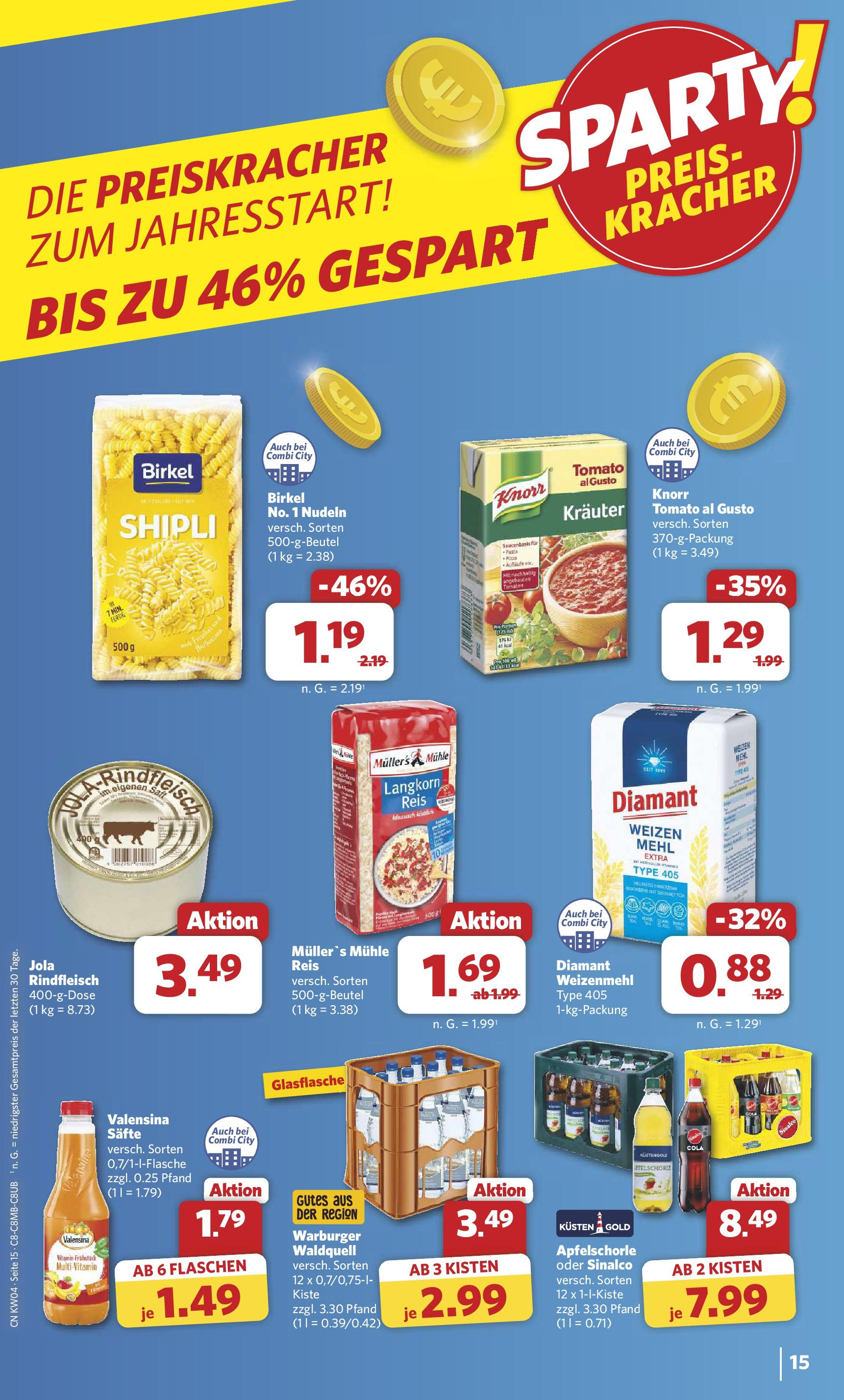 combi - Combi - Urban-Prospekt gültig von 20.01. bis 25.01. - page: 15