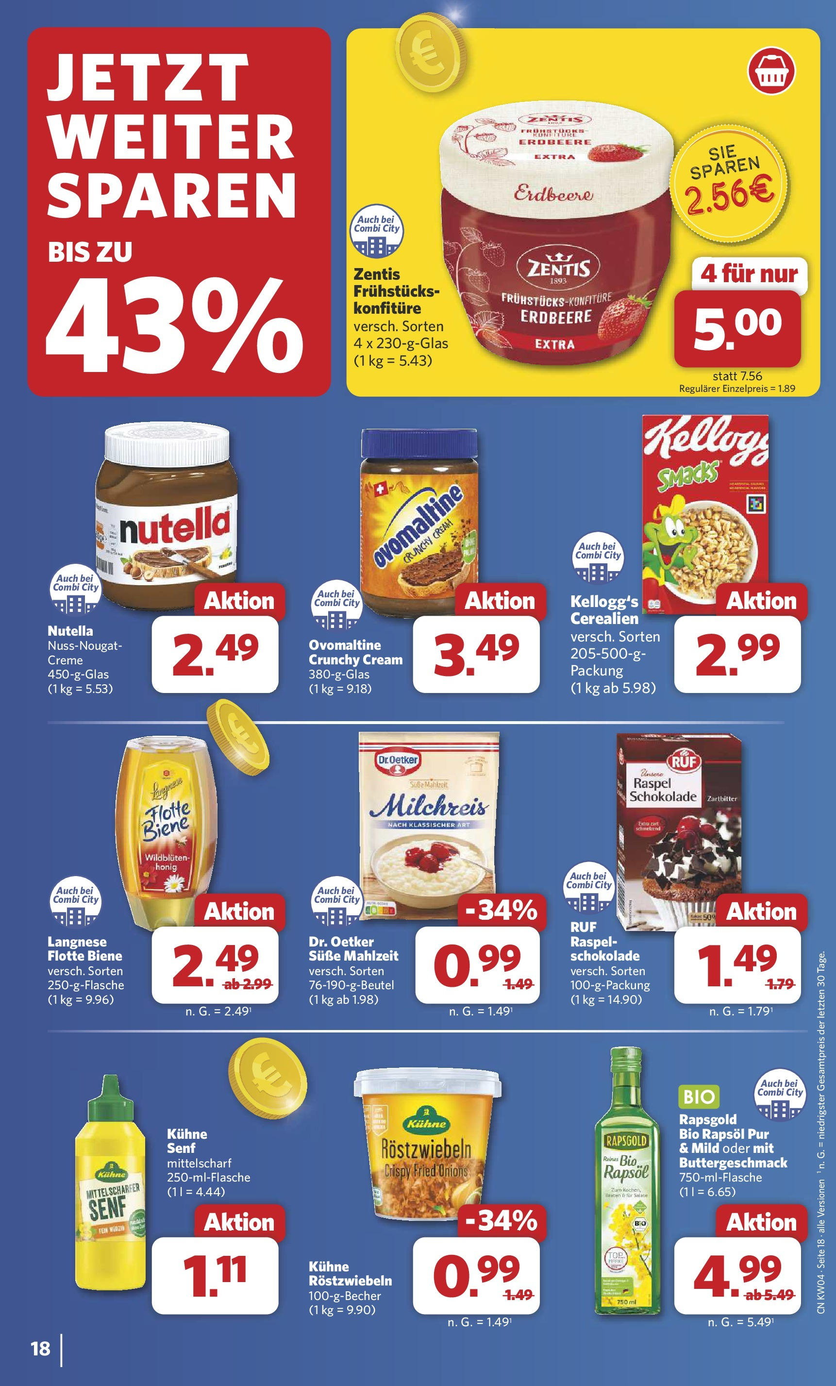 combi - Combi - Urban-Prospekt gültig von 20.01. bis 25.01. - page: 19