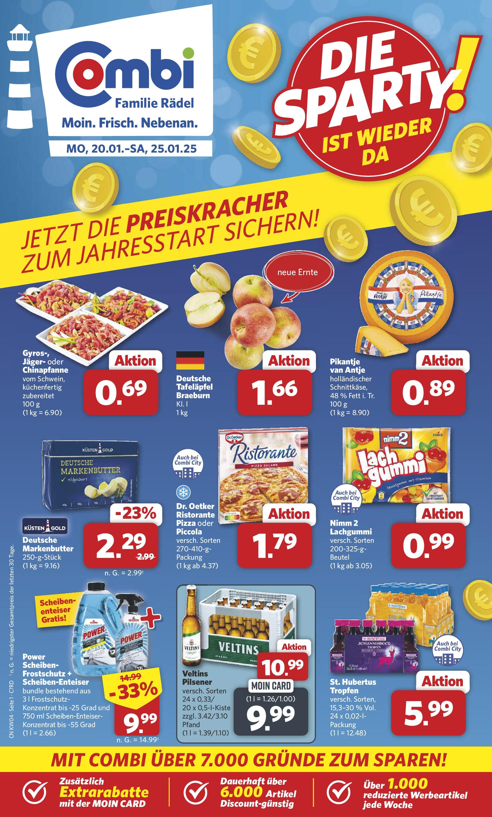 combi - Combi - Rädel-Prospekt gültig von 20.01. bis 25.01.