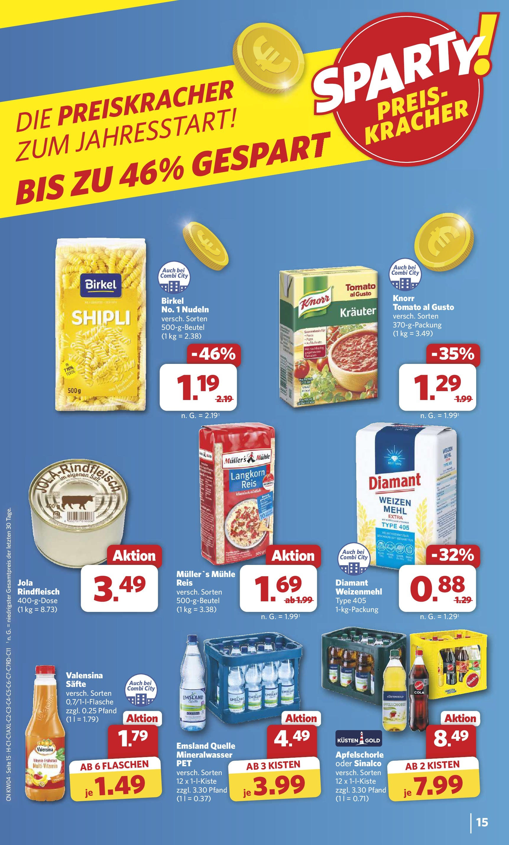 combi - Combi - Rädel-Prospekt gültig von 20.01. bis 25.01. - page: 15