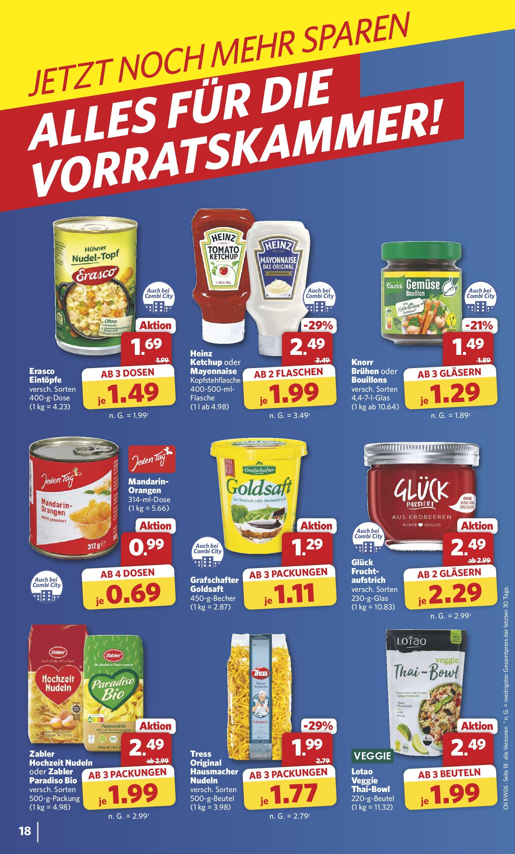 combi - Combi - Beste-Prospekt gültig von 03.02. bis 08.02. - page: 18