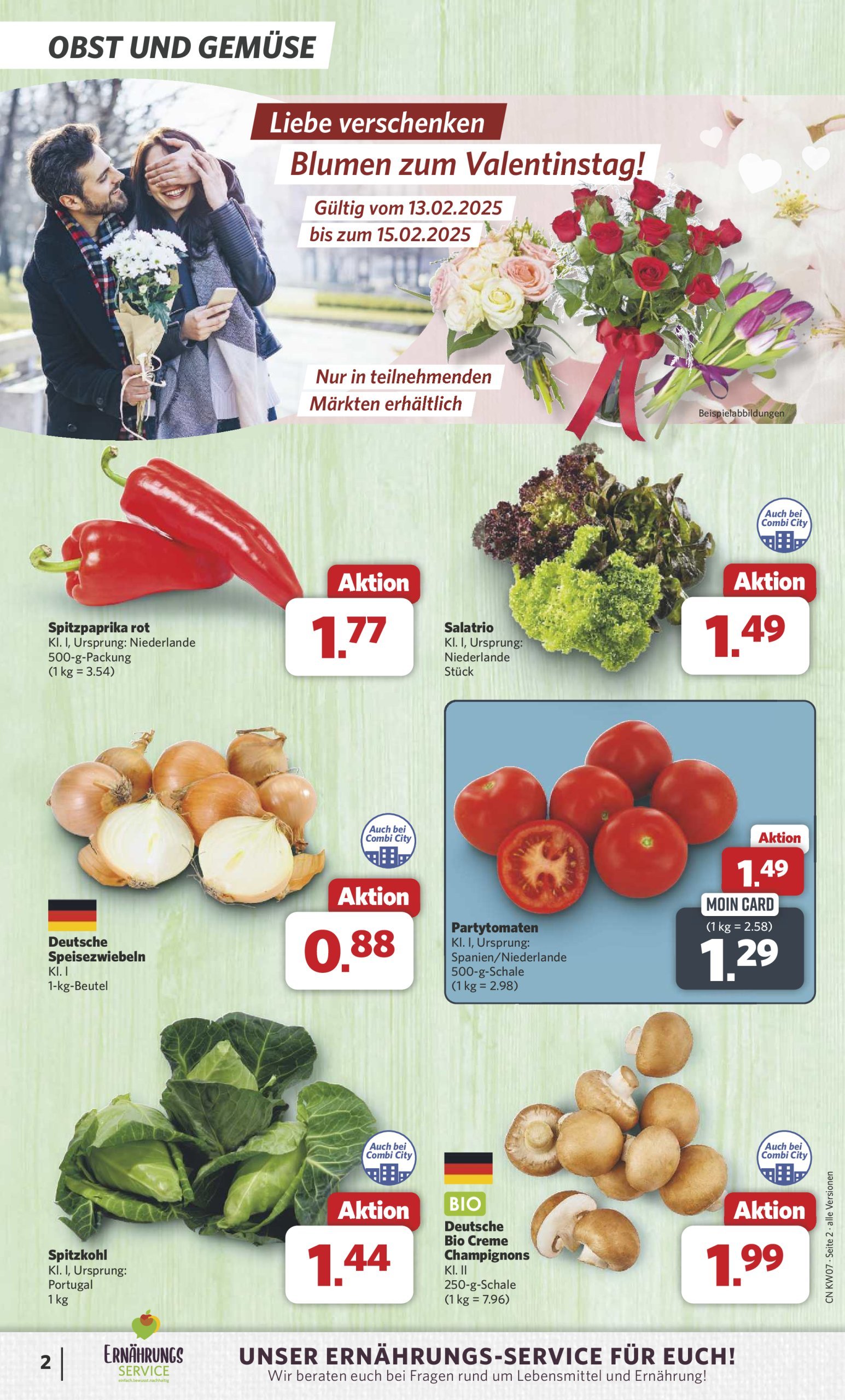 combi - Combi-Prospekt gültig von 10.02. bis 15.02. - page: 2