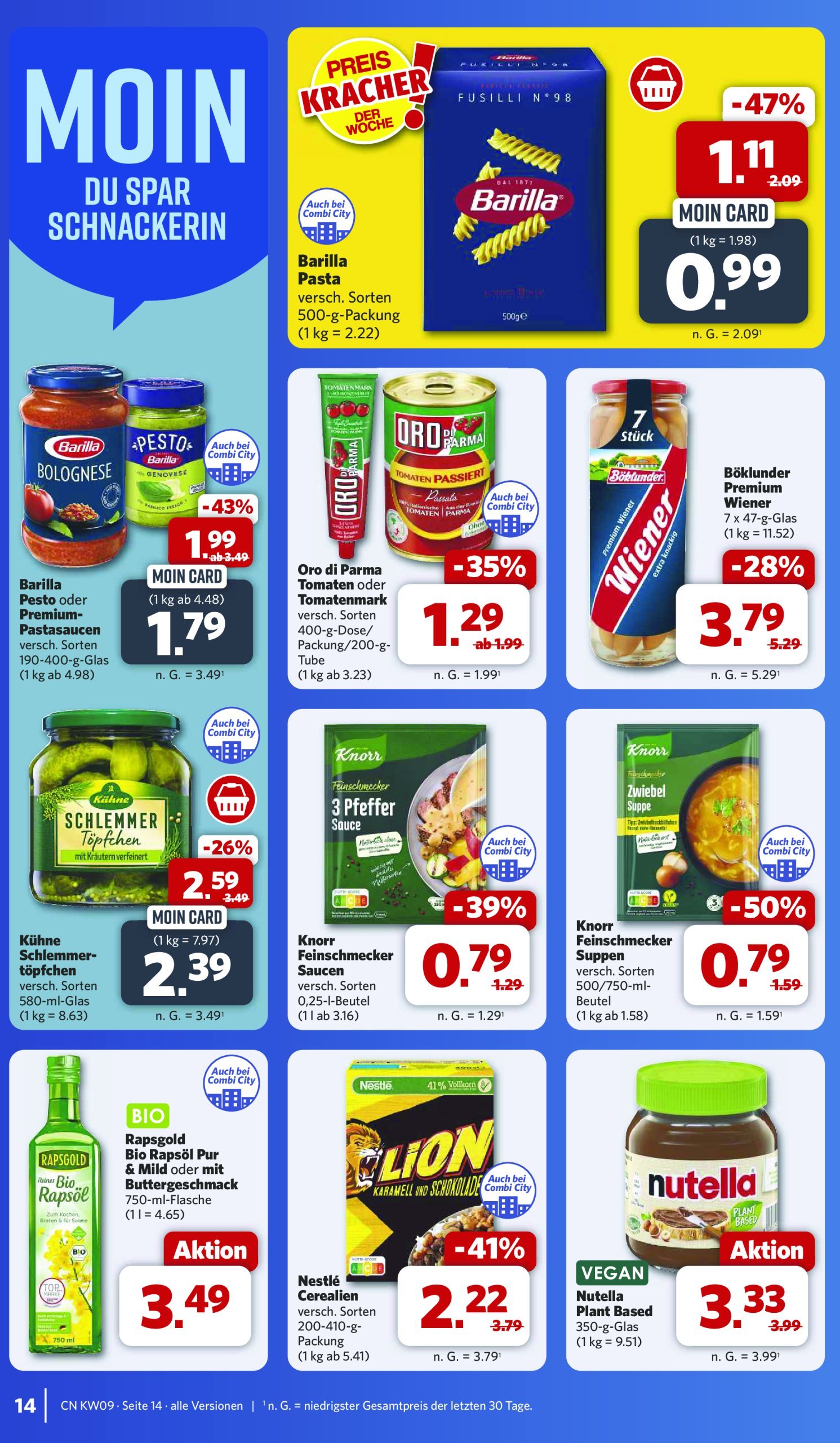 combi - Combi - Food-Prospekt gültig von 24.02. bis 01.03. - page: 14