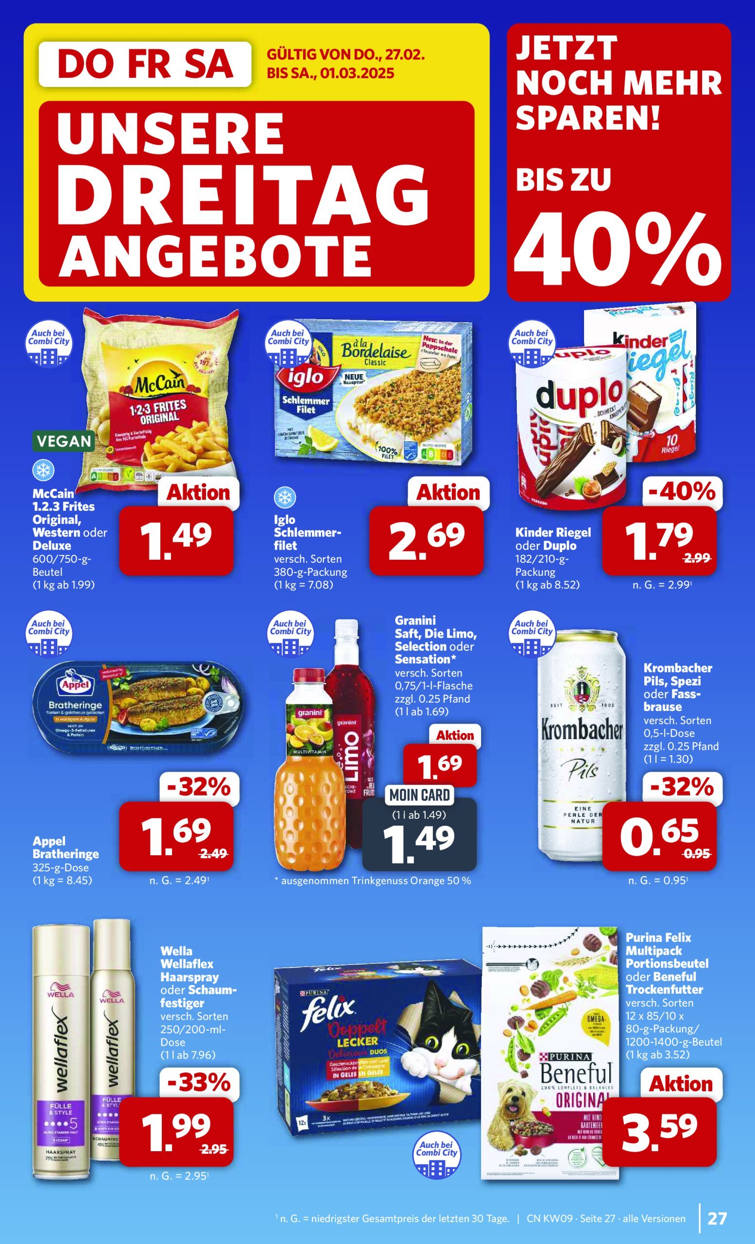 combi - Combi - Food-Prospekt gültig von 24.02. bis 01.03. - page: 29