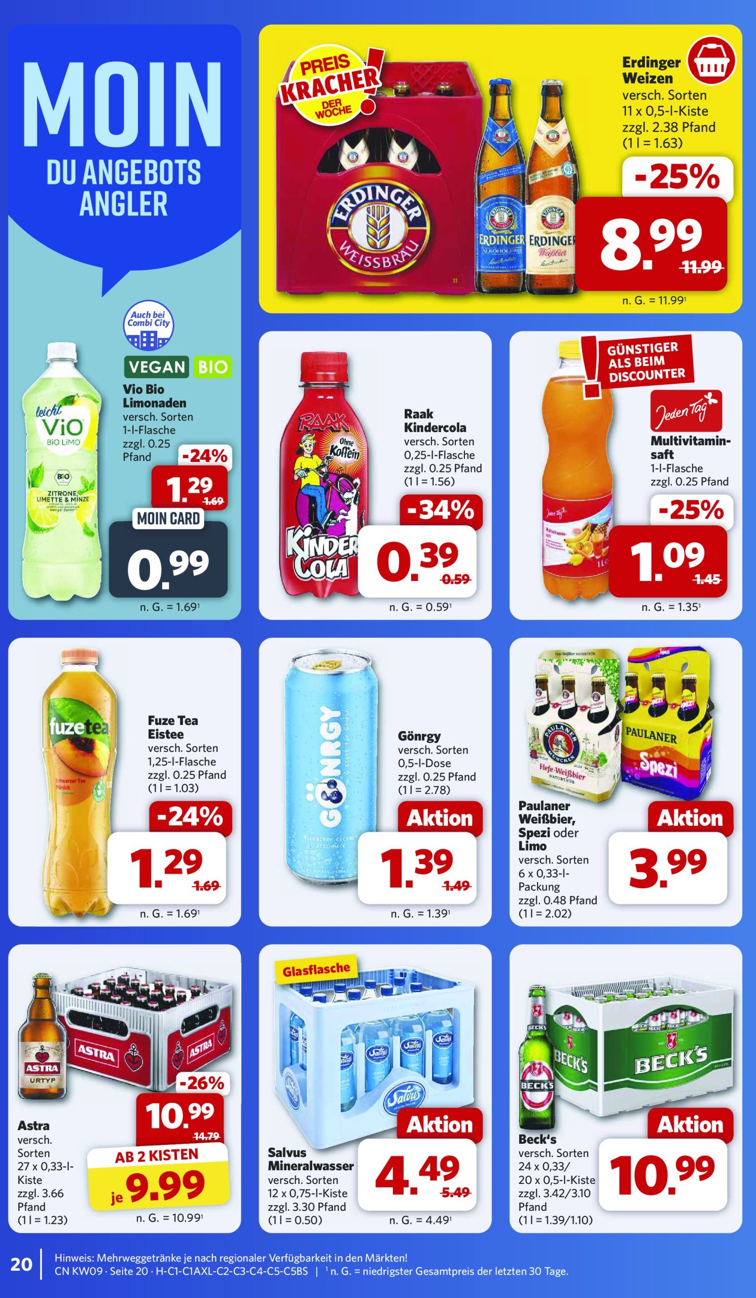 combi - Combi - Food-Prospekt gültig von 24.02. bis 01.03. - page: 20