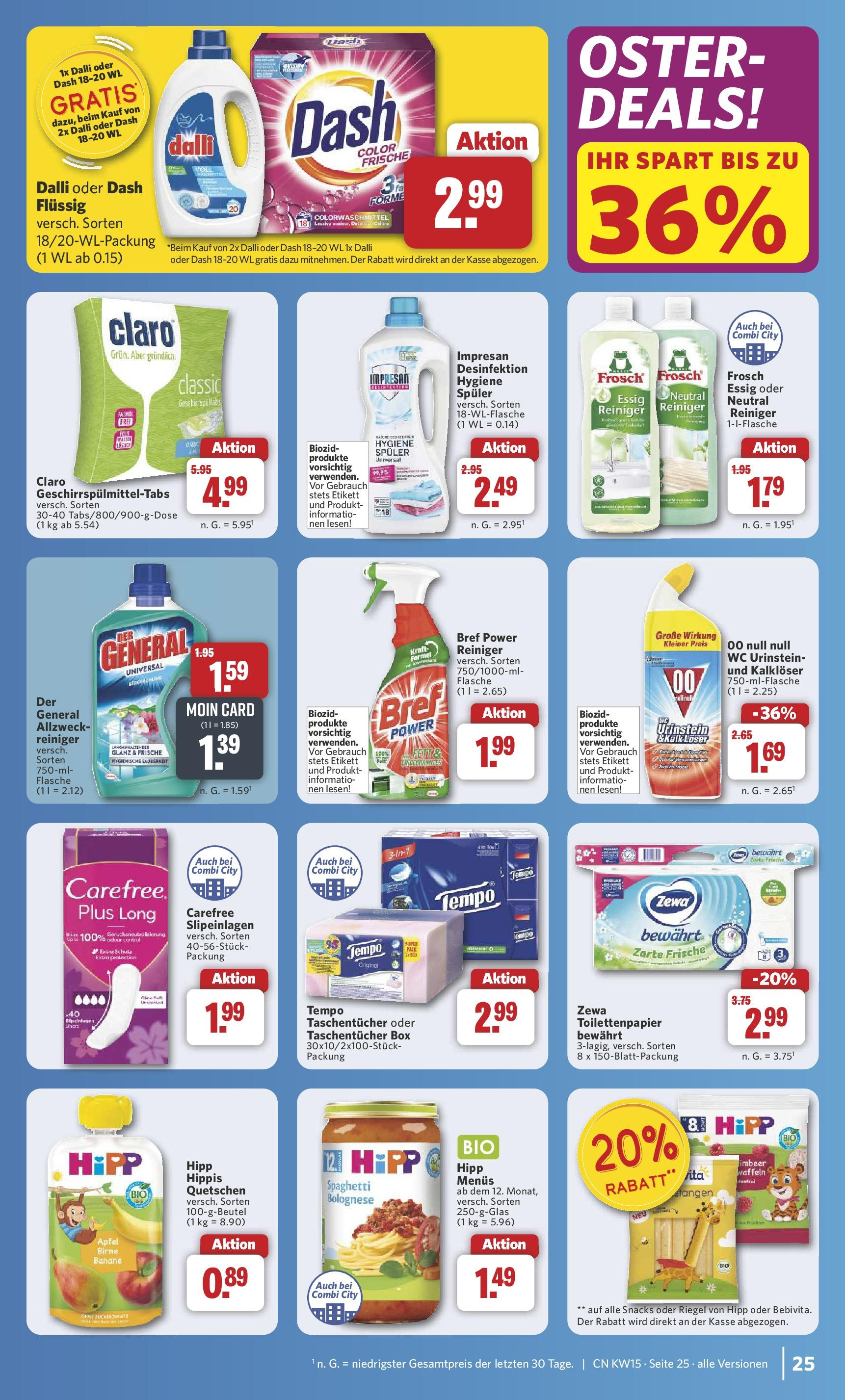 combi - Combi - Beste-Prospekt gültig von 07.04. bis 12.04. - page: 31