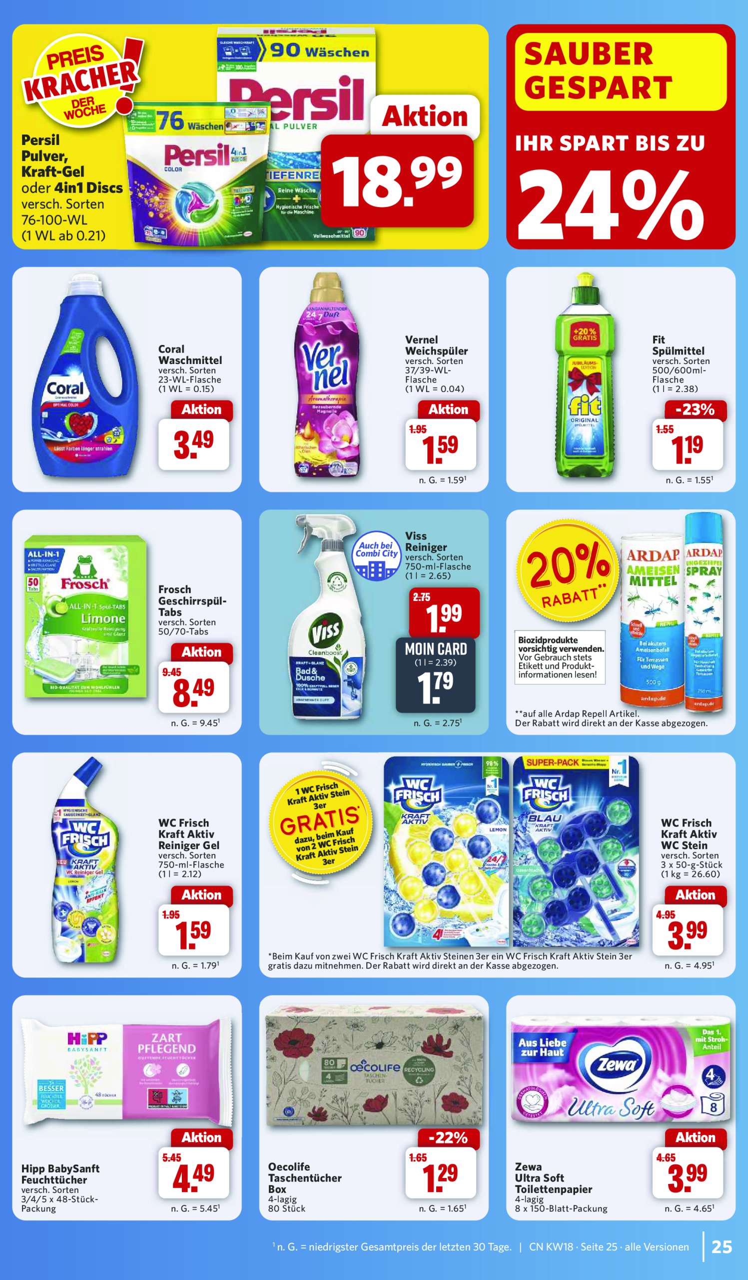 combi - Combi-Prospekt gültig von 28.04. bis 03.05. - page: 31