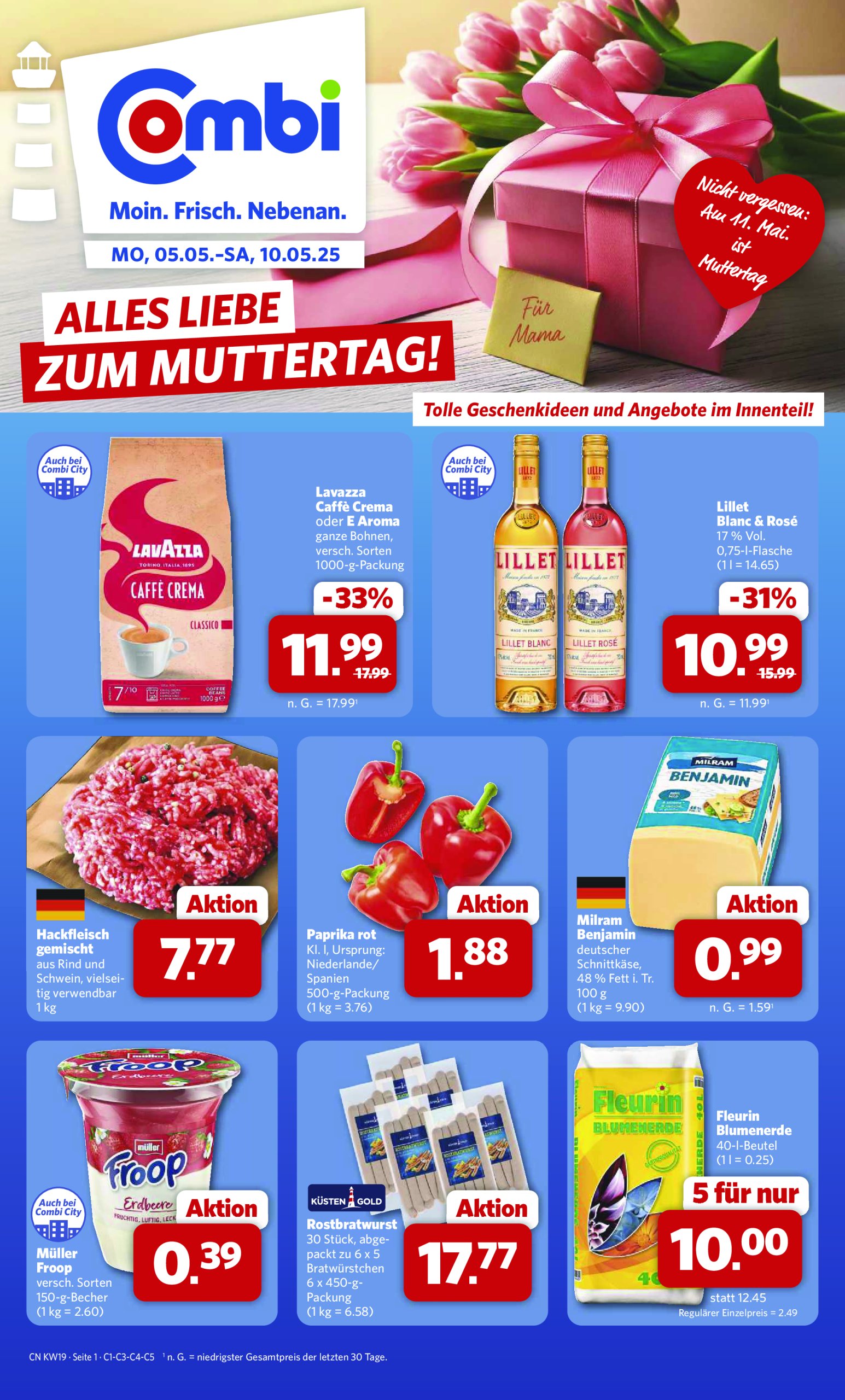 combi - Combi-Prospekt gültig von 05.05. bis 10.05.