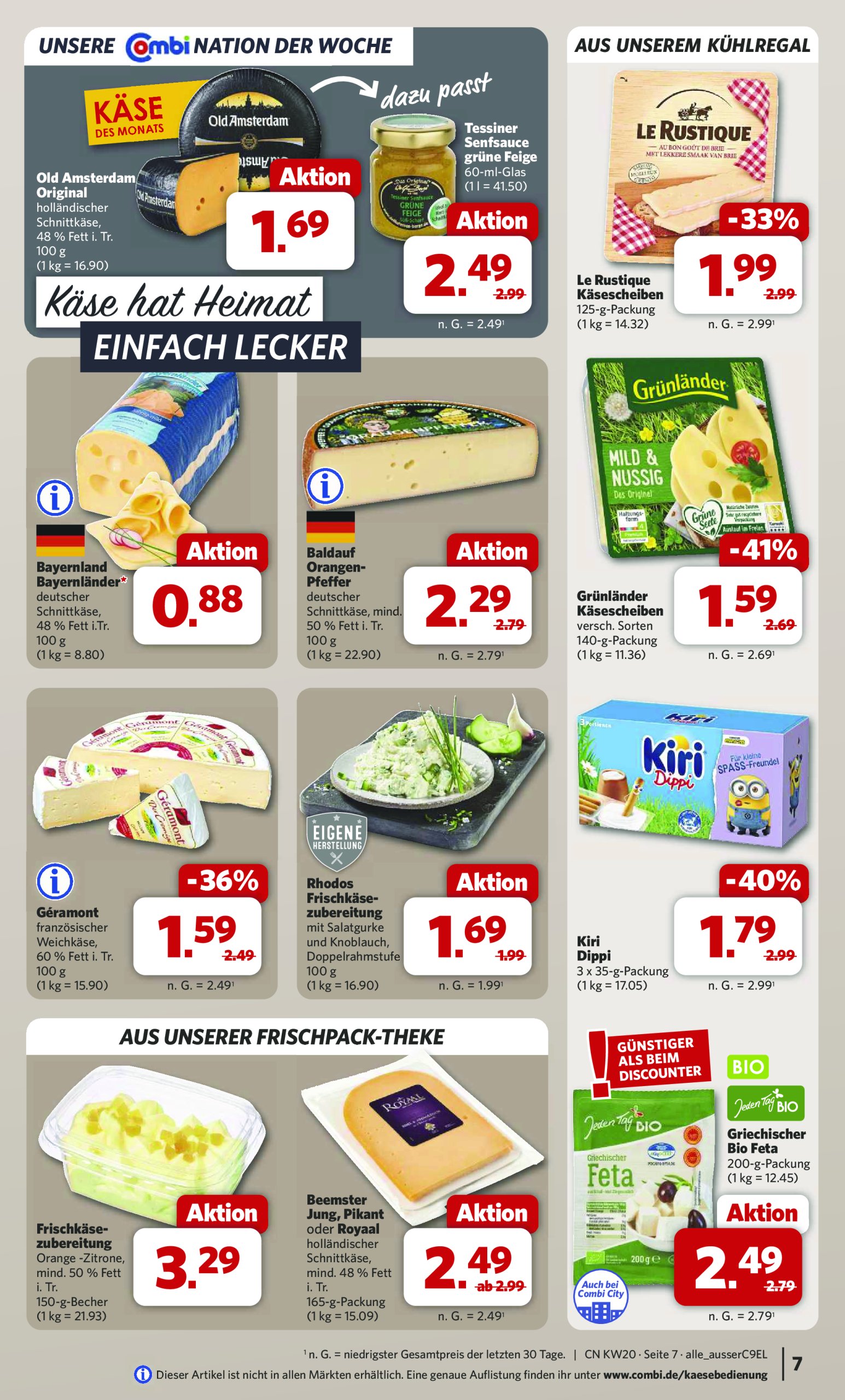 combi - Combi-Prospekt gültig von 12.05. bis 17.05. - page: 7