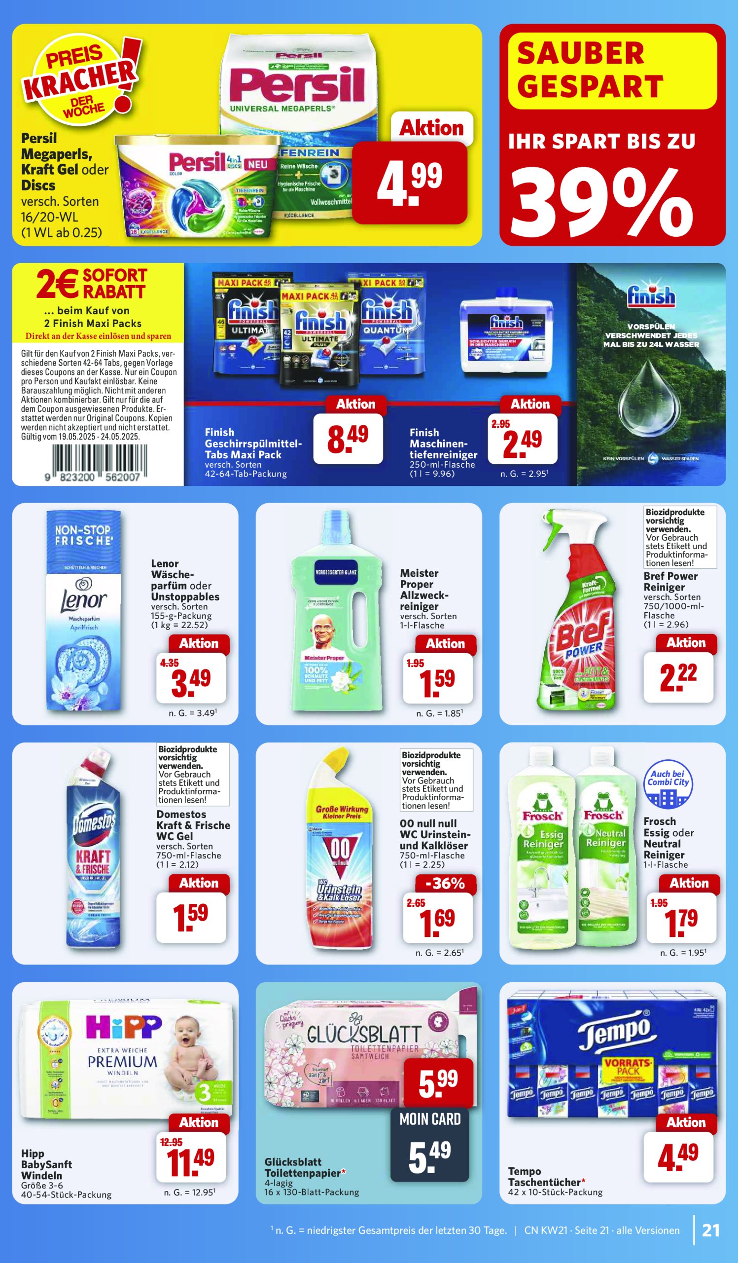 combi - Combi-Prospekt gültig von 19.05. bis 24.05. - page: 29