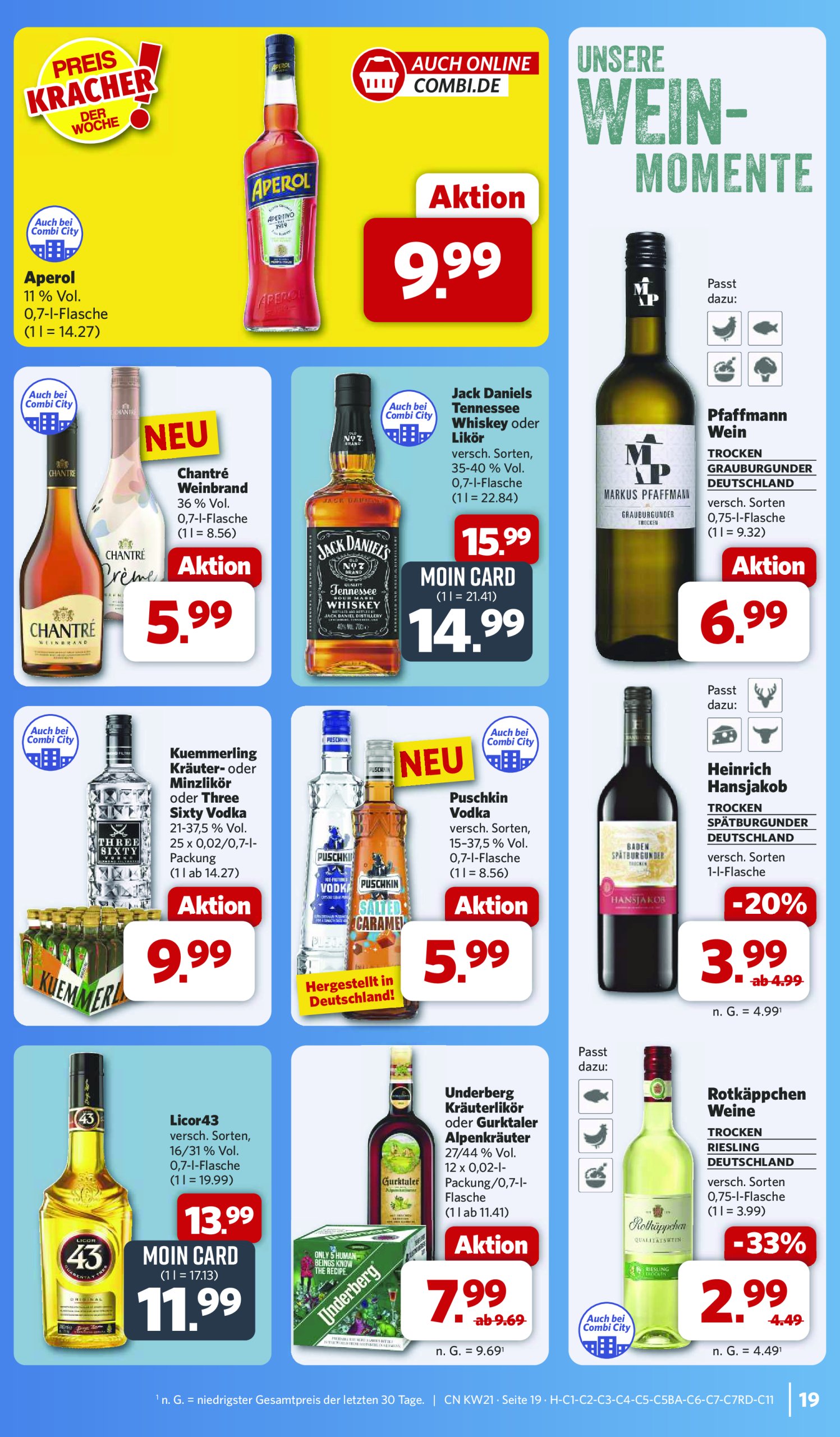 combi - Combi-Prospekt gültig von 19.05. bis 24.05. - page: 25