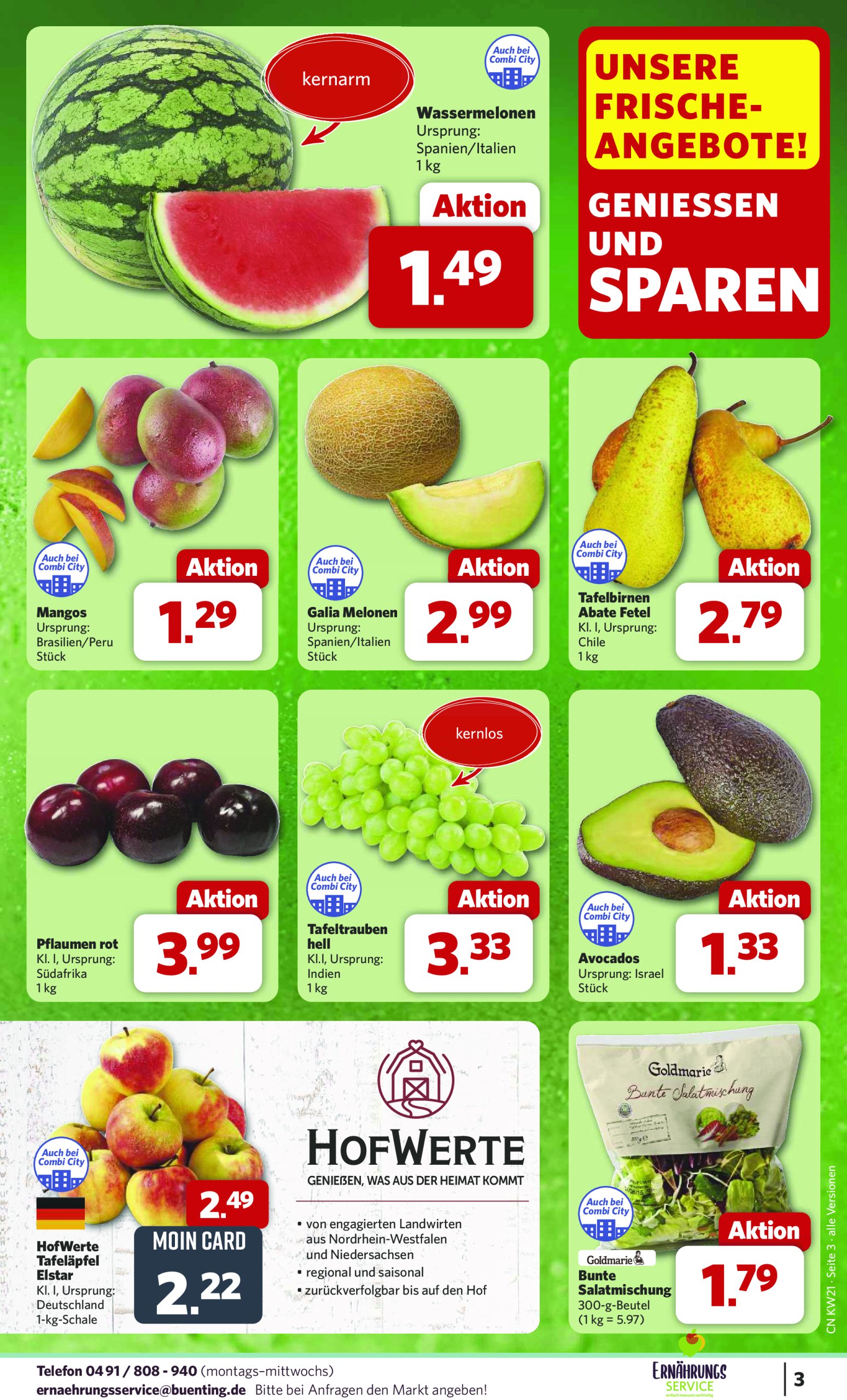 combi - Combi-Prospekt gültig von 19.05. bis 24.05. - page: 3
