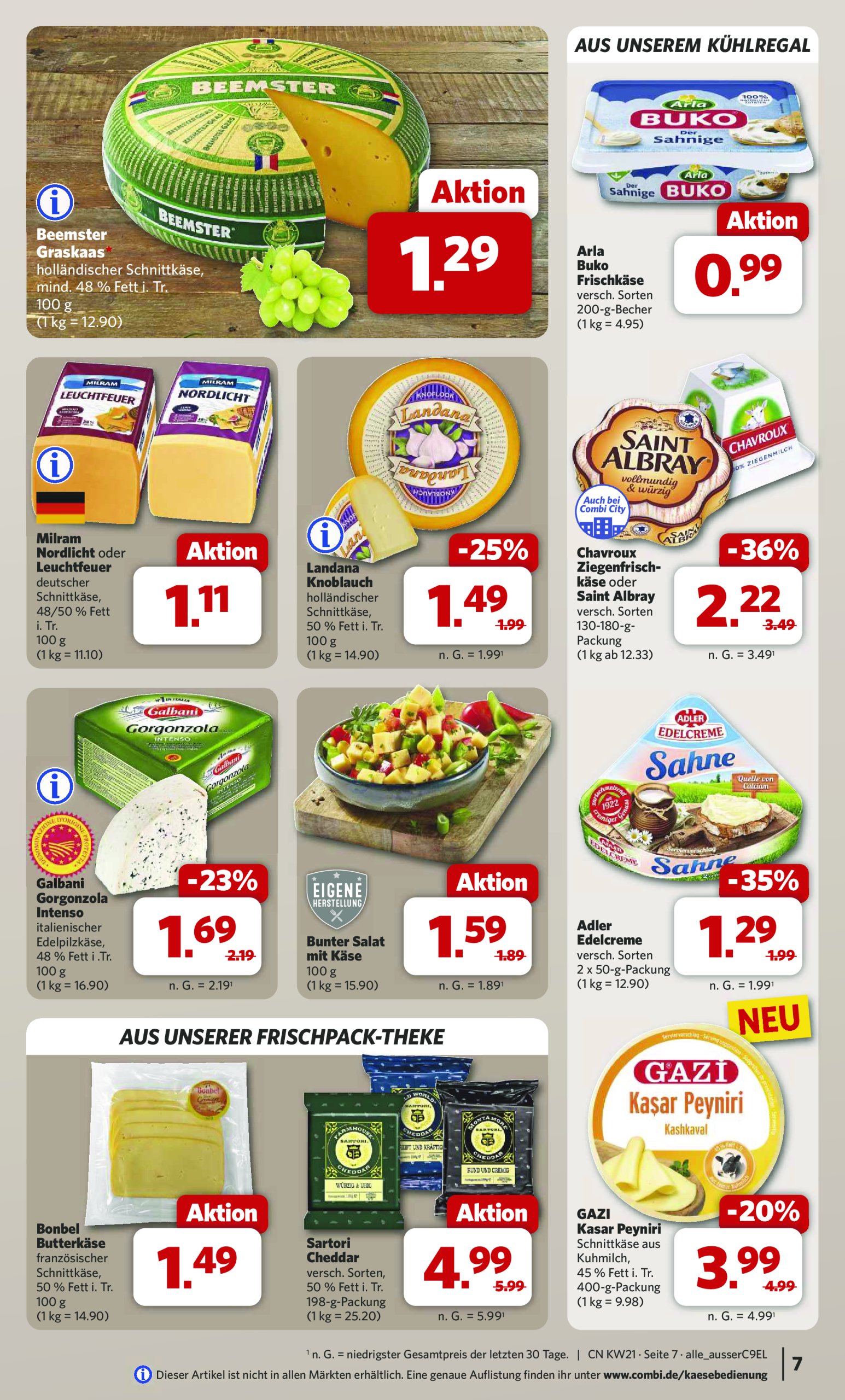 combi - Combi-Prospekt gültig von 19.05. bis 24.05. - page: 7