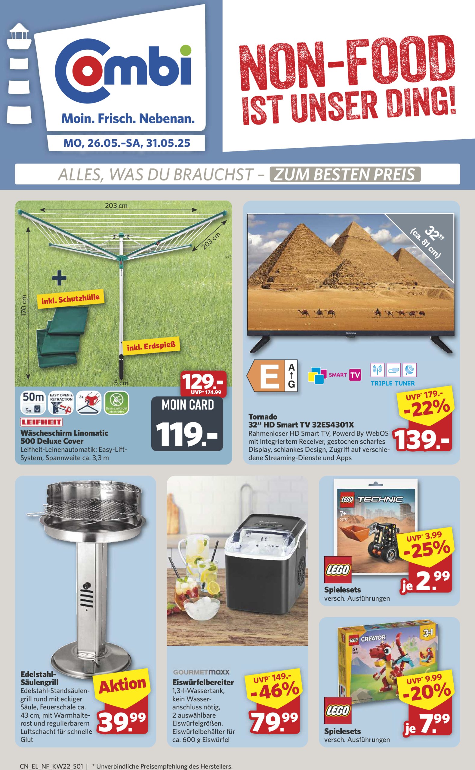 combi - Combi - Non-food-Prospekt gültig von 26.05. bis 31.05. - page: 1