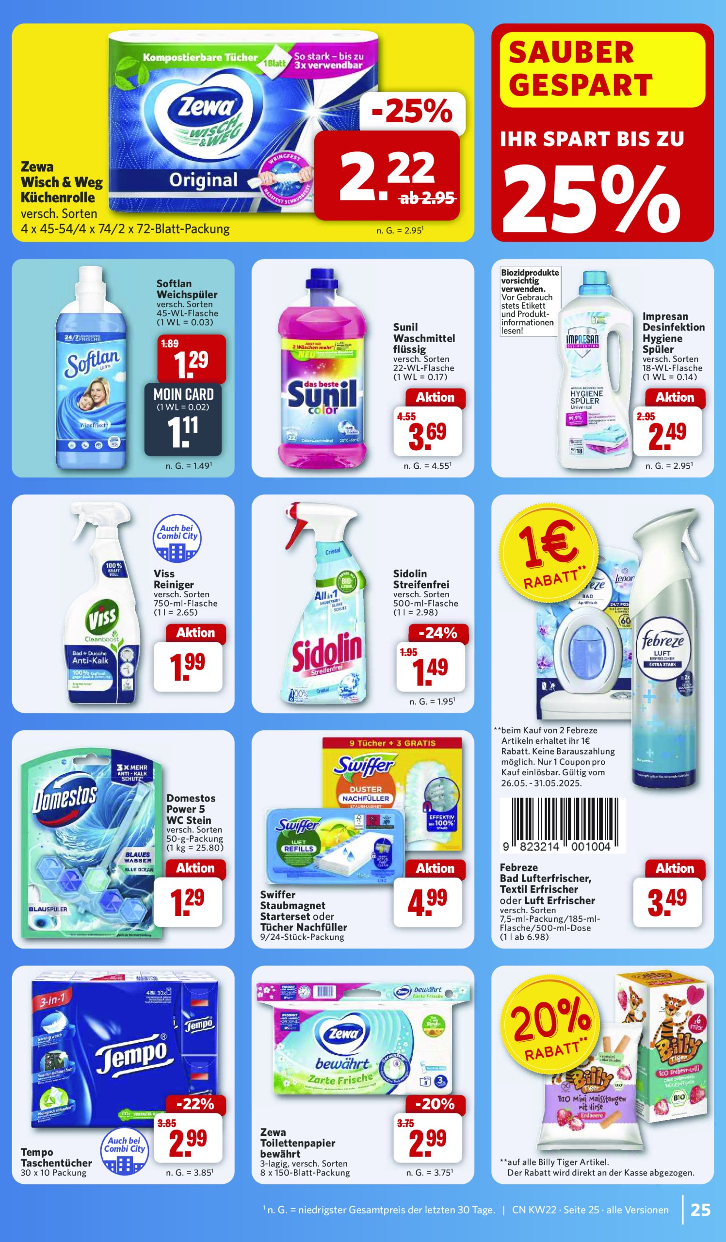 combi - Combi-Prospekt gültig von 26.05. bis 31.05. - page: 31