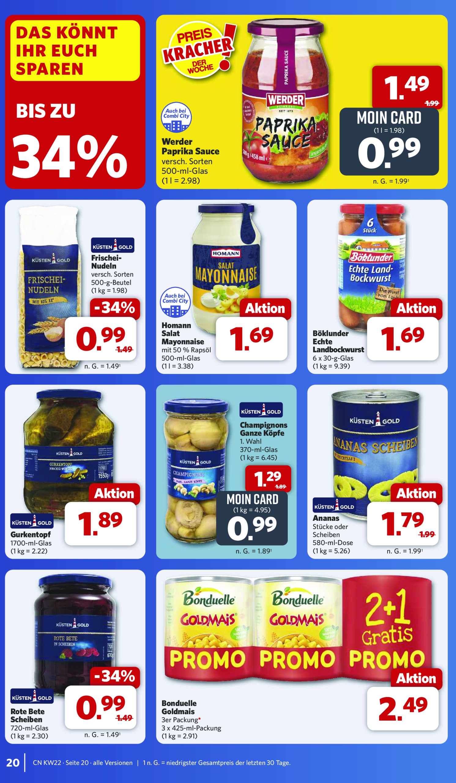 combi - Combi-Prospekt gültig von 26.05. bis 31.05. - page: 25