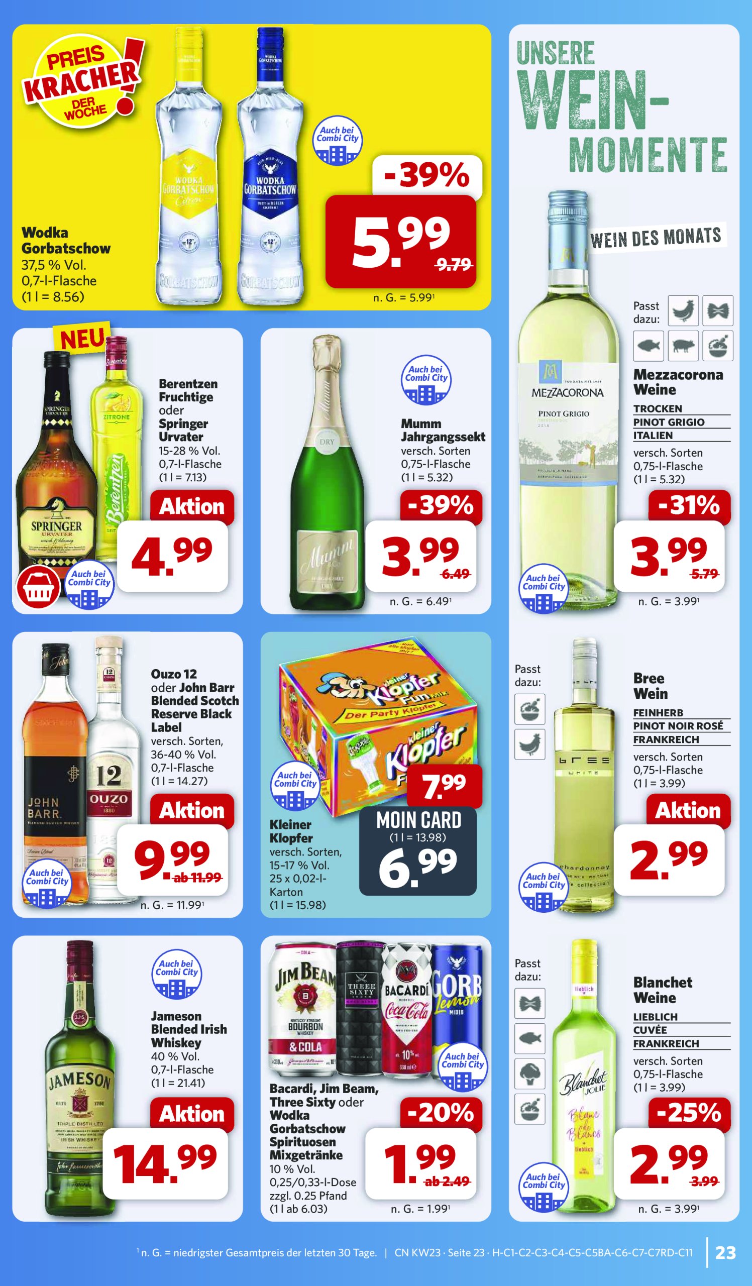 combi - Combi-Prospekt gültig von 02.06. bis 07.06. - page: 30