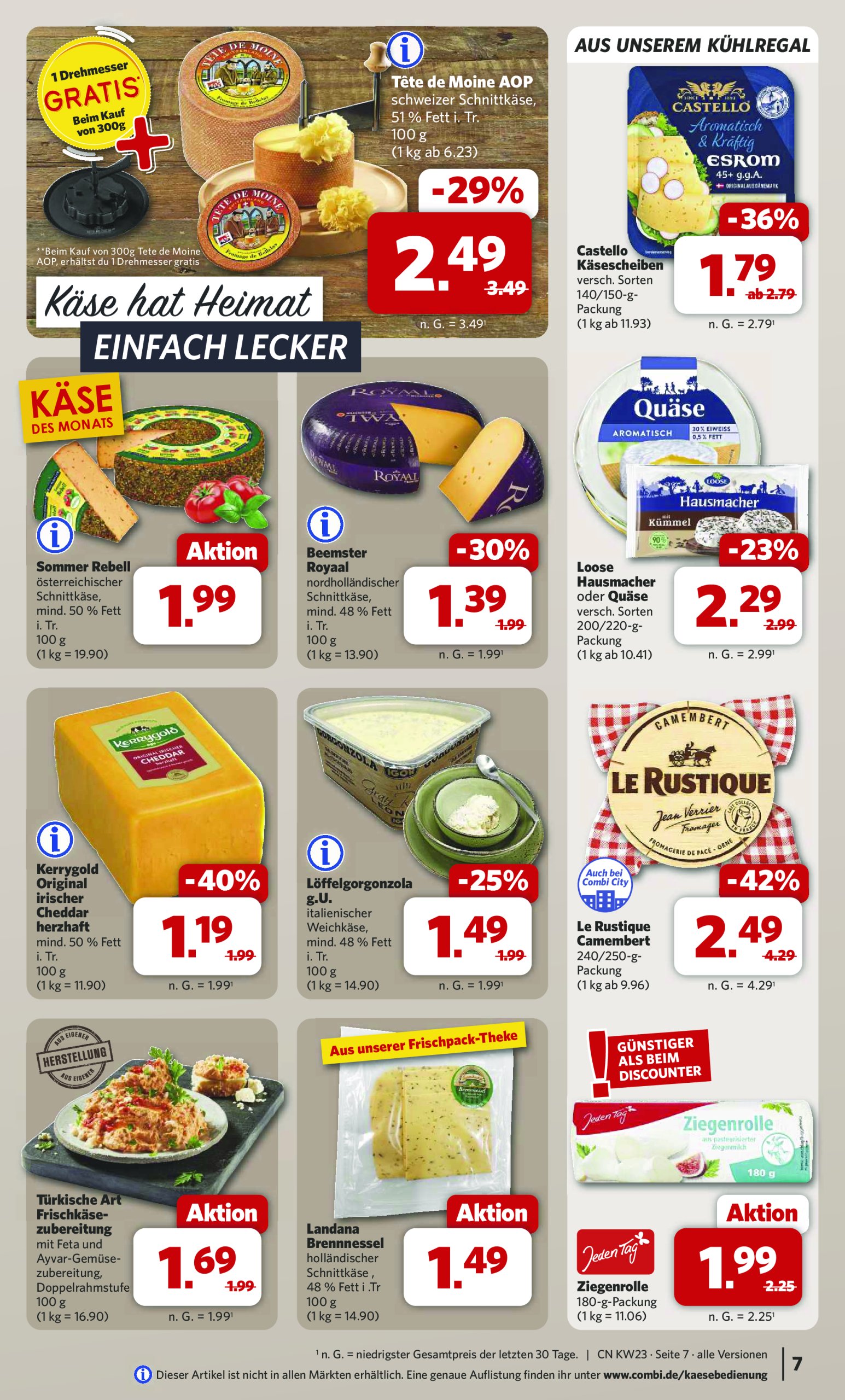 combi - Combi-Prospekt gültig von 02.06. bis 07.06. - page: 7