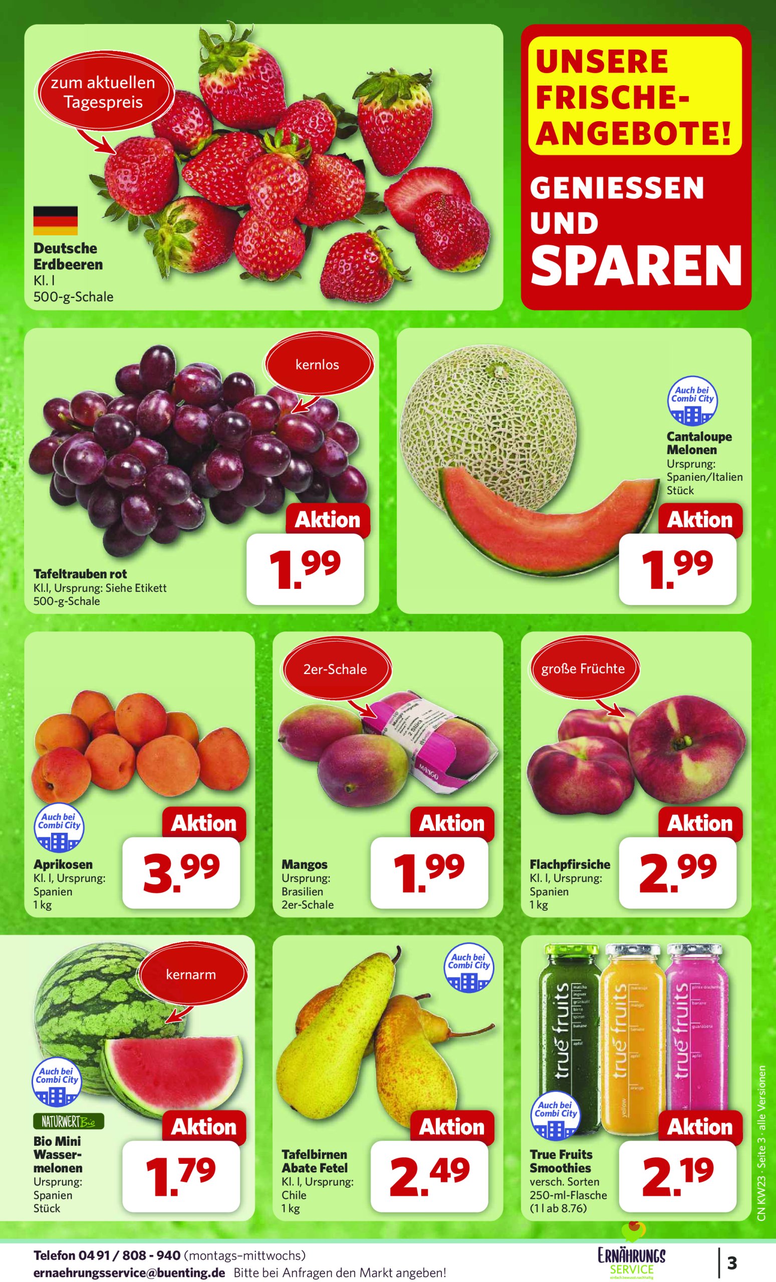 combi - Combi-Prospekt gültig von 02.06. bis 07.06. - page: 3