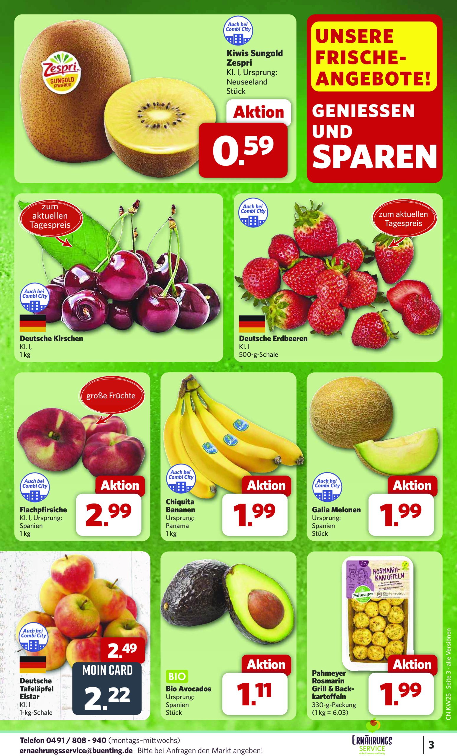 combi - Combi-Prospekt gültig vom 16.06. bis 21.06. - page: 3