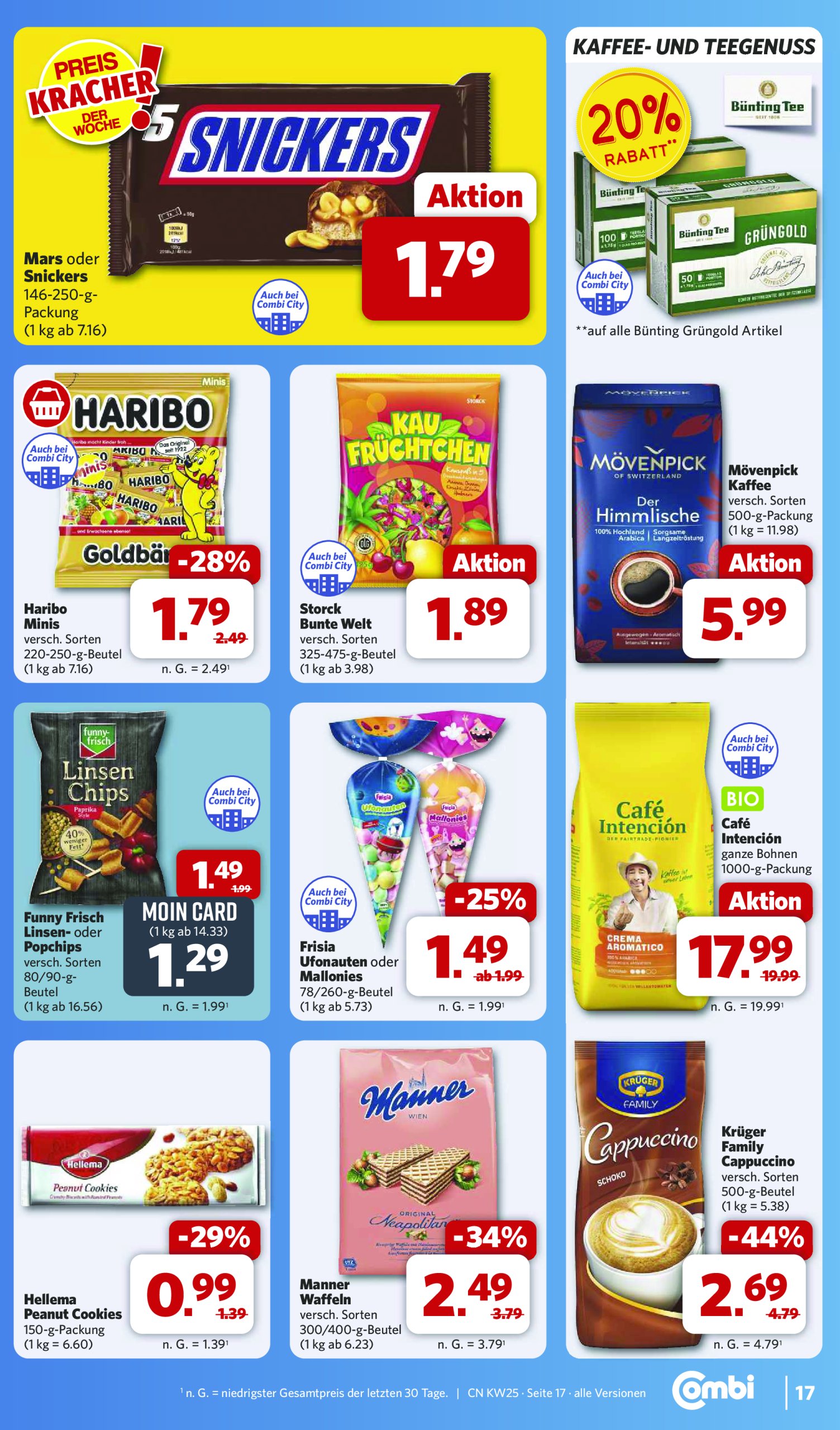combi - Combi-Prospekt gültig vom 16.06. bis 21.06. - page: 21