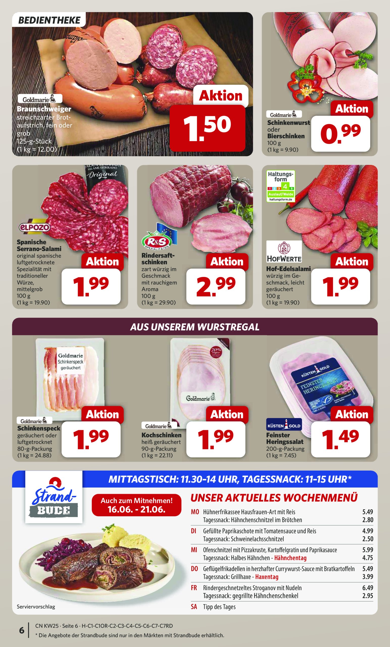 combi - Combi-Prospekt gültig vom 16.06. bis 21.06. - page: 6