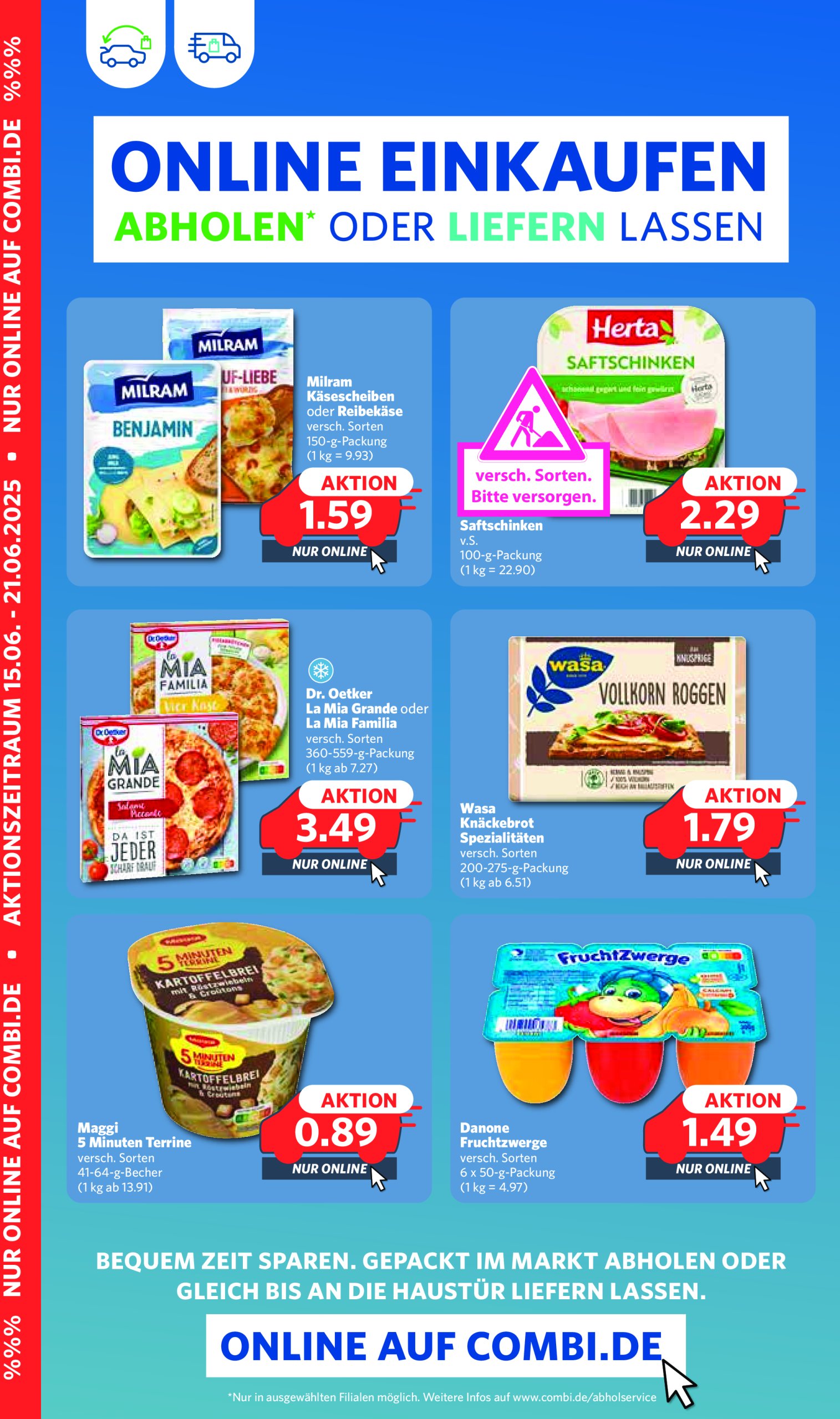 combi - Combi - Online Einkaufen-Prospekt gültig vom 15.06. bis 21.06.