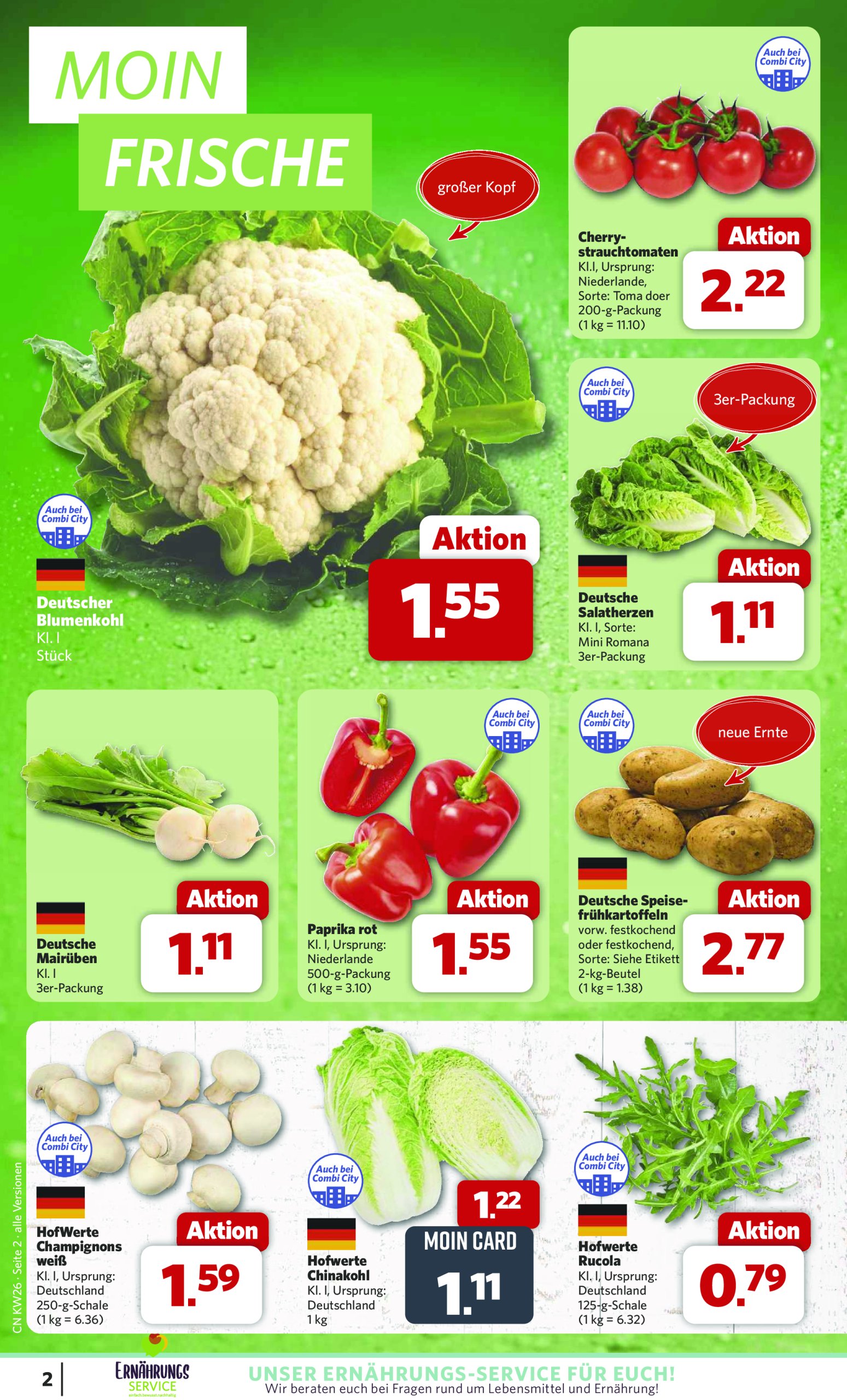 combi - Combi-Prospekt gültig vom 23.06. bis 28.06. - page: 2