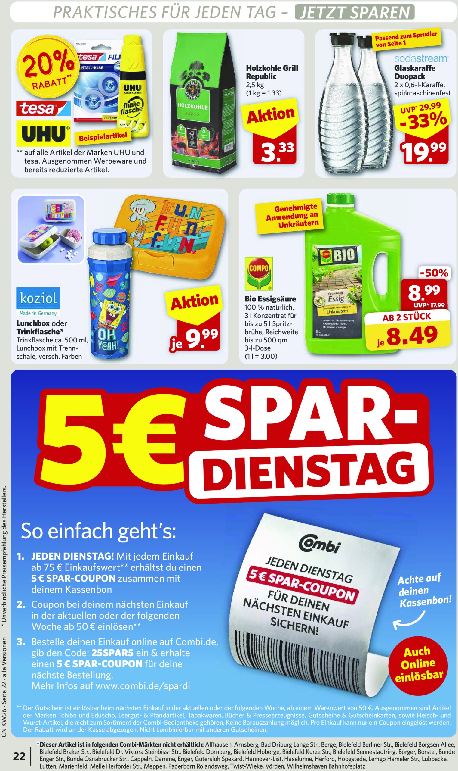 combi - Combi-Prospekt gültig vom 23.06. bis 28.06. - page: 31