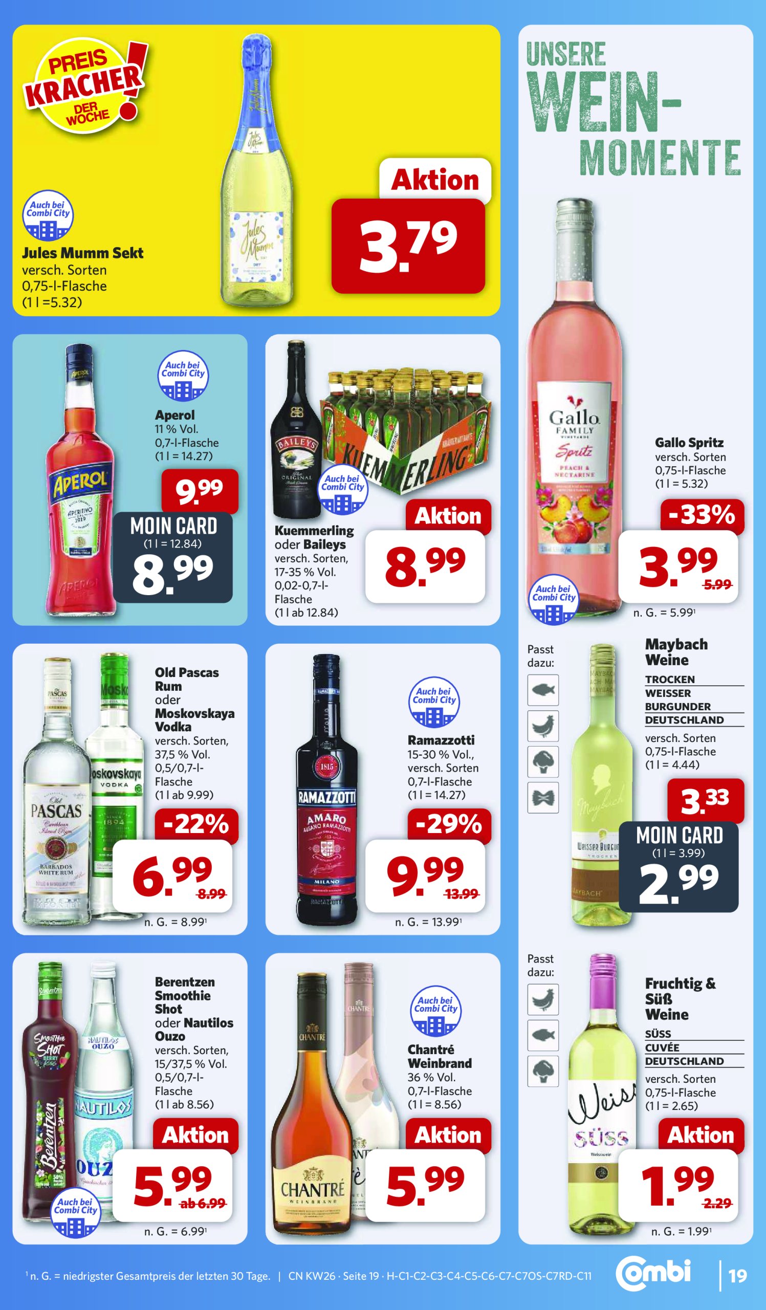 combi - Combi-Prospekt gültig vom 23.06. bis 28.06. - page: 25