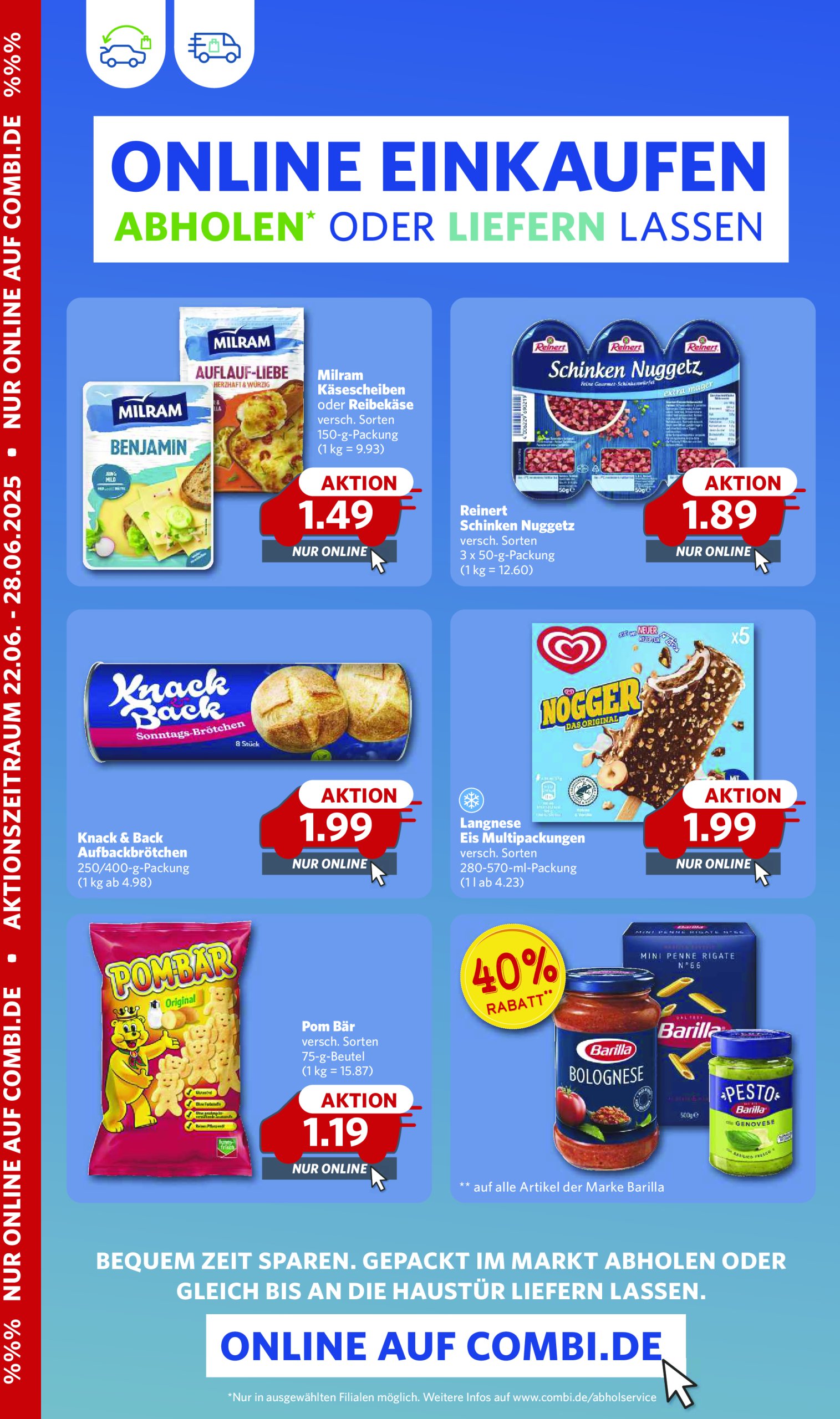 combi - Combi-Prospekt gültig vom 23.06. bis 28.06. - page: 22