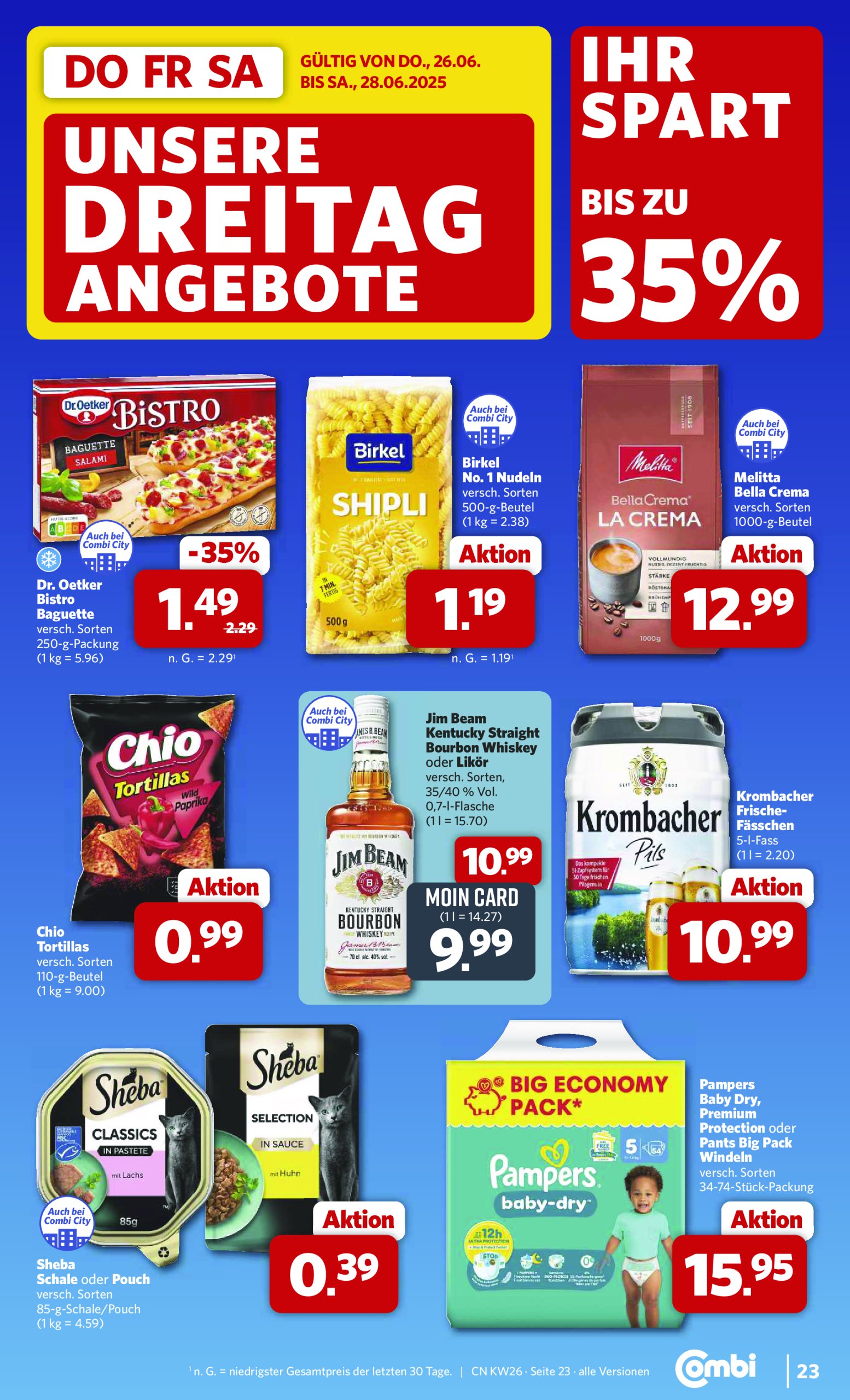 combi - Combi-Prospekt gültig vom 23.06. bis 28.06. - page: 32