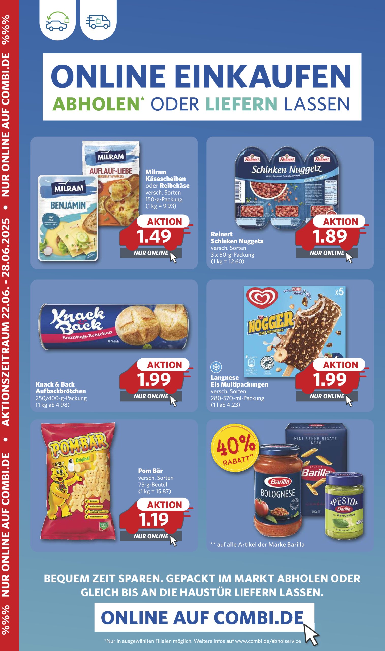 combi - Combi - Online Einkaufen-Prospekt gültig vom 22.06. bis 28.06.