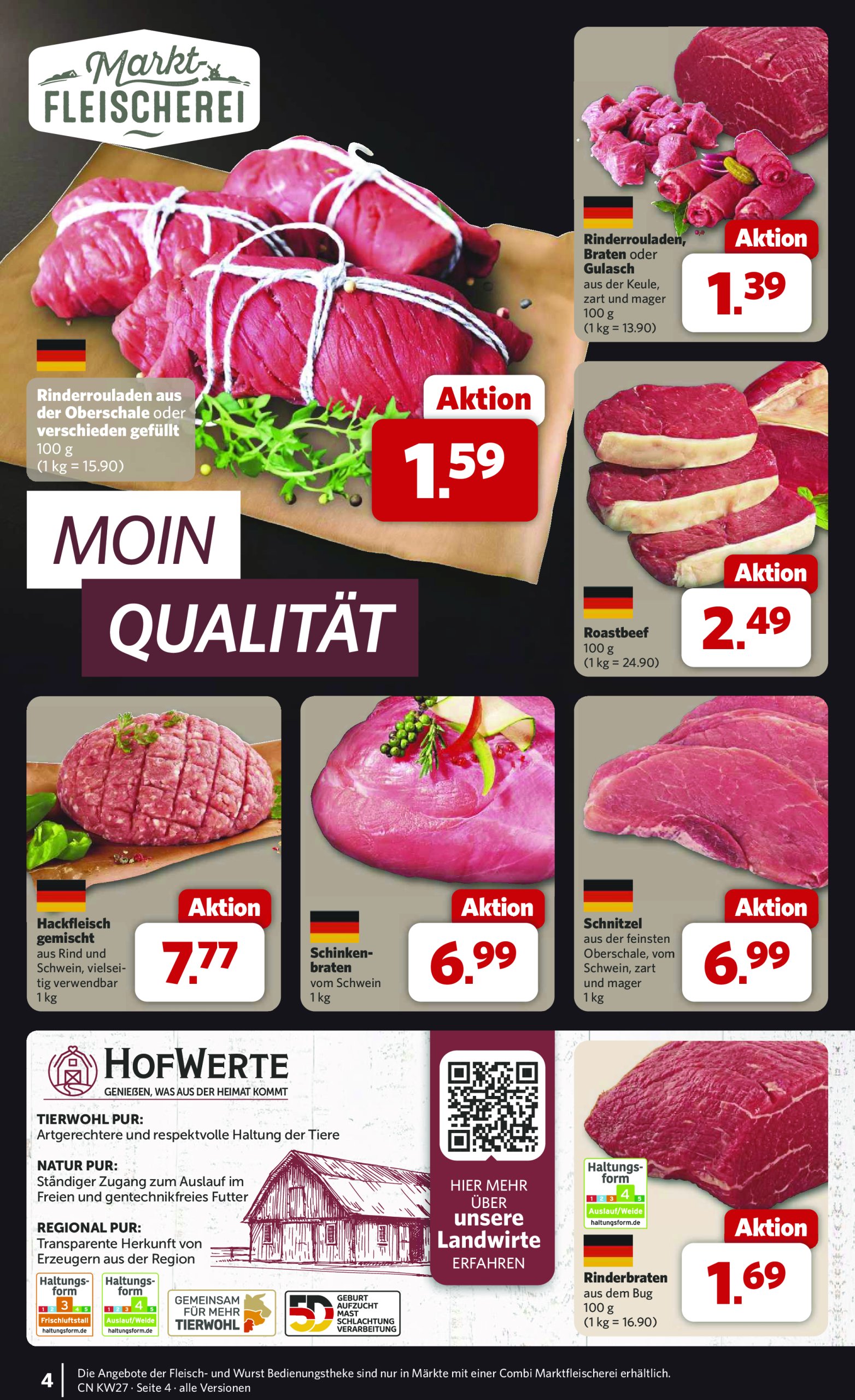 combi - Combi Markt - Angebote-Prospekt gültig vom 30.06. bis 05.07. - page: 4