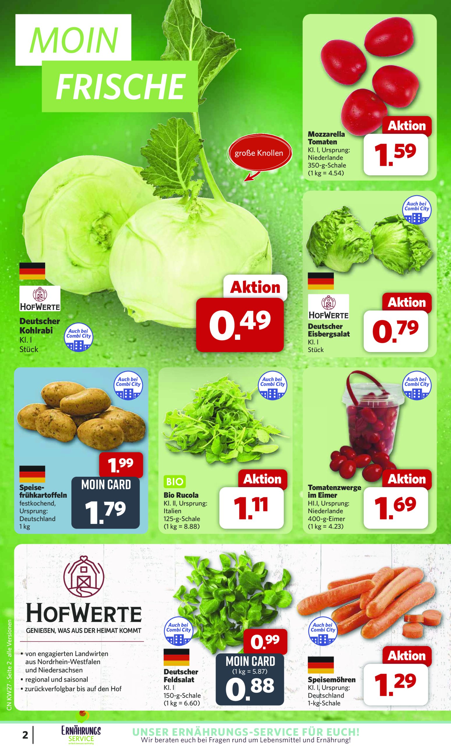 combi - Combi Markt - Angebote-Prospekt gültig vom 30.06. bis 05.07. - page: 2