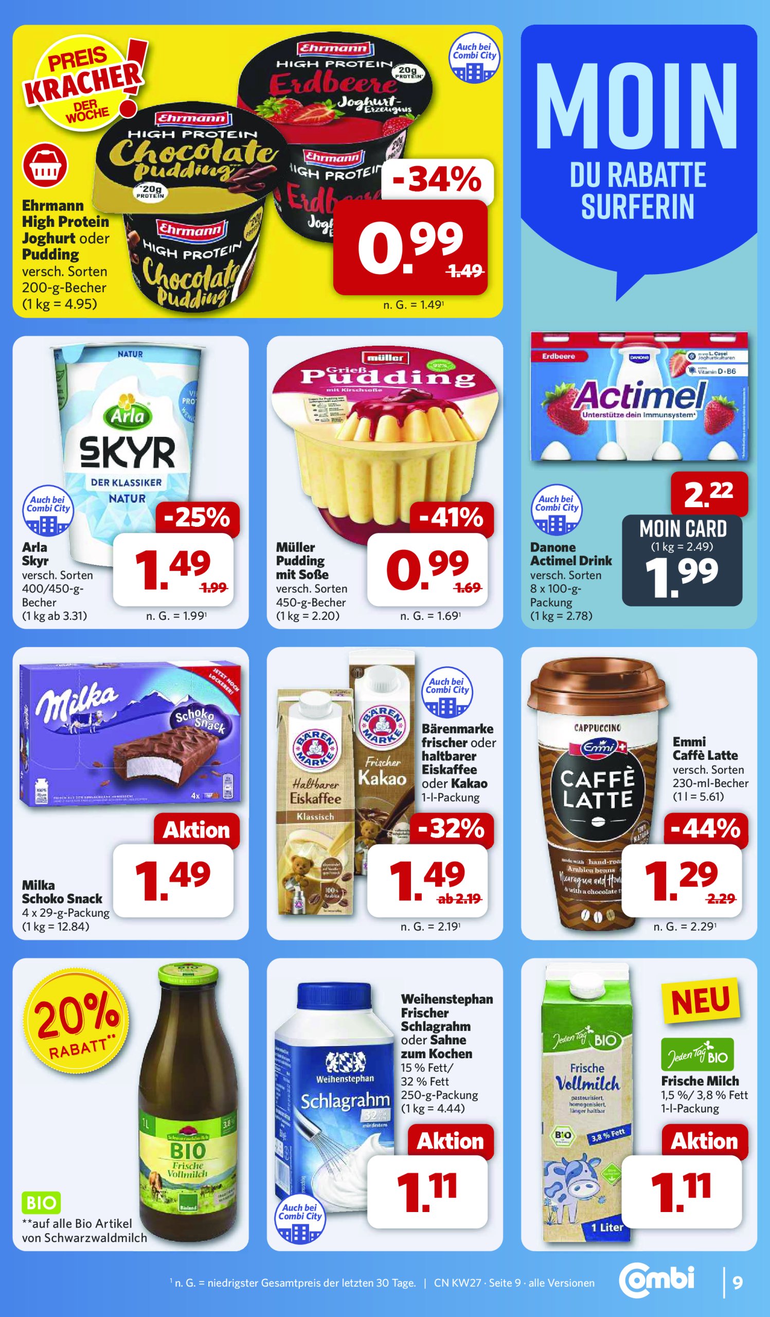 combi - Combi Markt - Angebote-Prospekt gültig vom 30.06. bis 05.07. - page: 10