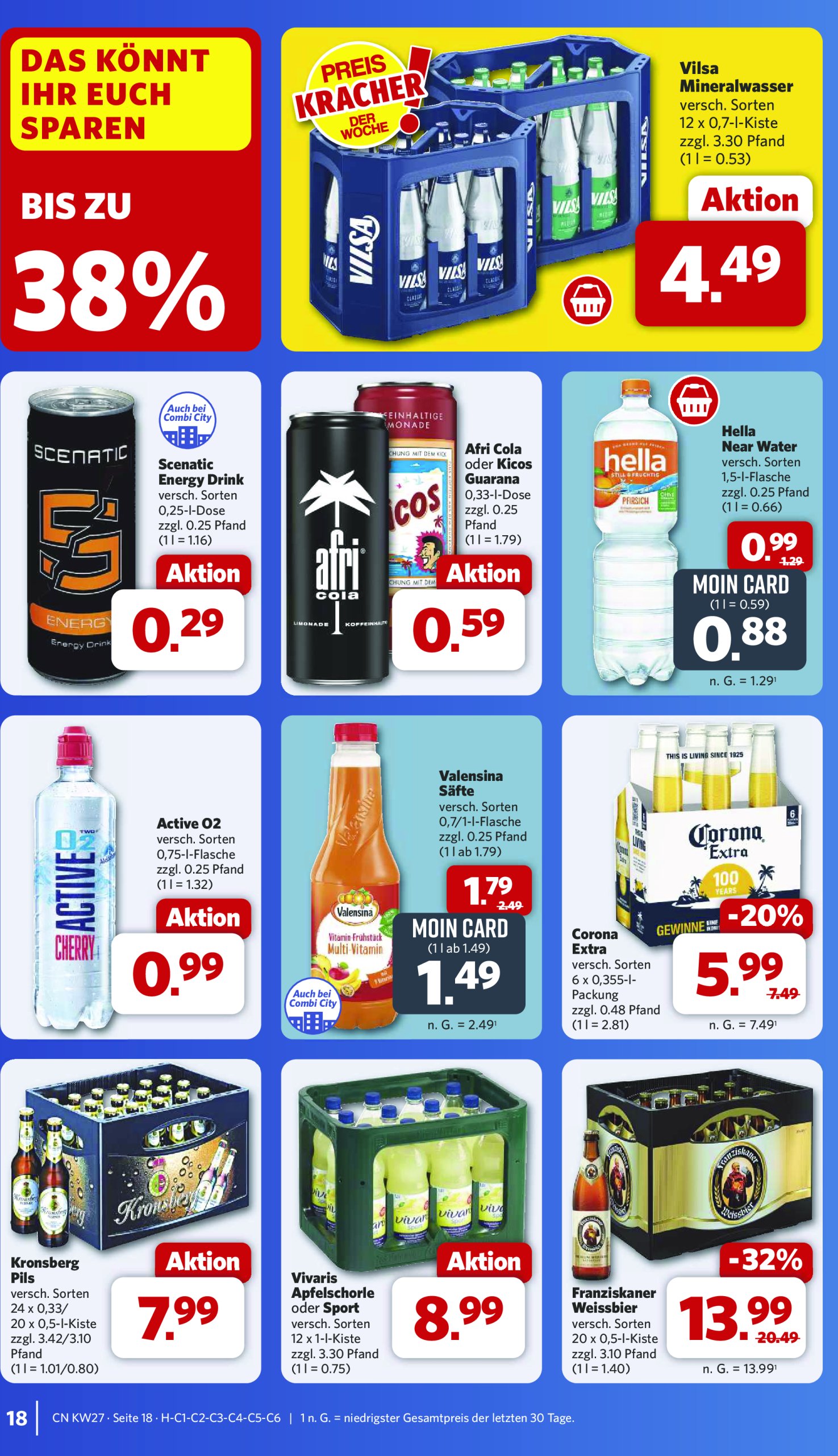 combi - Combi Markt - Angebote-Prospekt gültig vom 30.06. bis 05.07. - page: 26