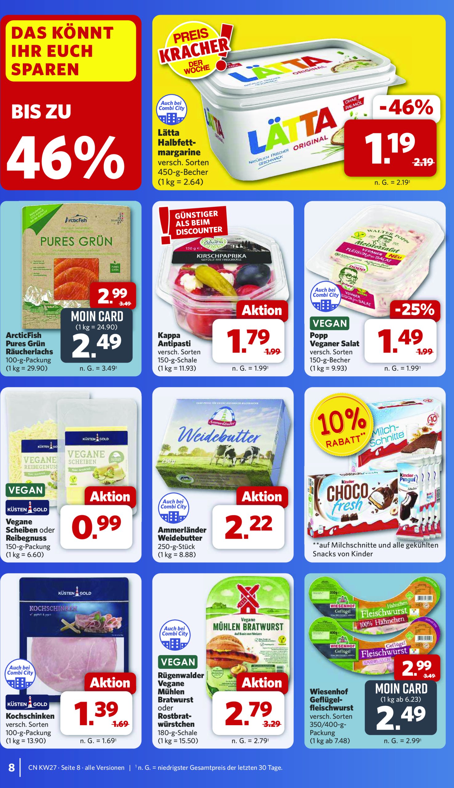combi - Combi Markt - Angebote-Prospekt gültig vom 30.06. bis 05.07. - page: 9