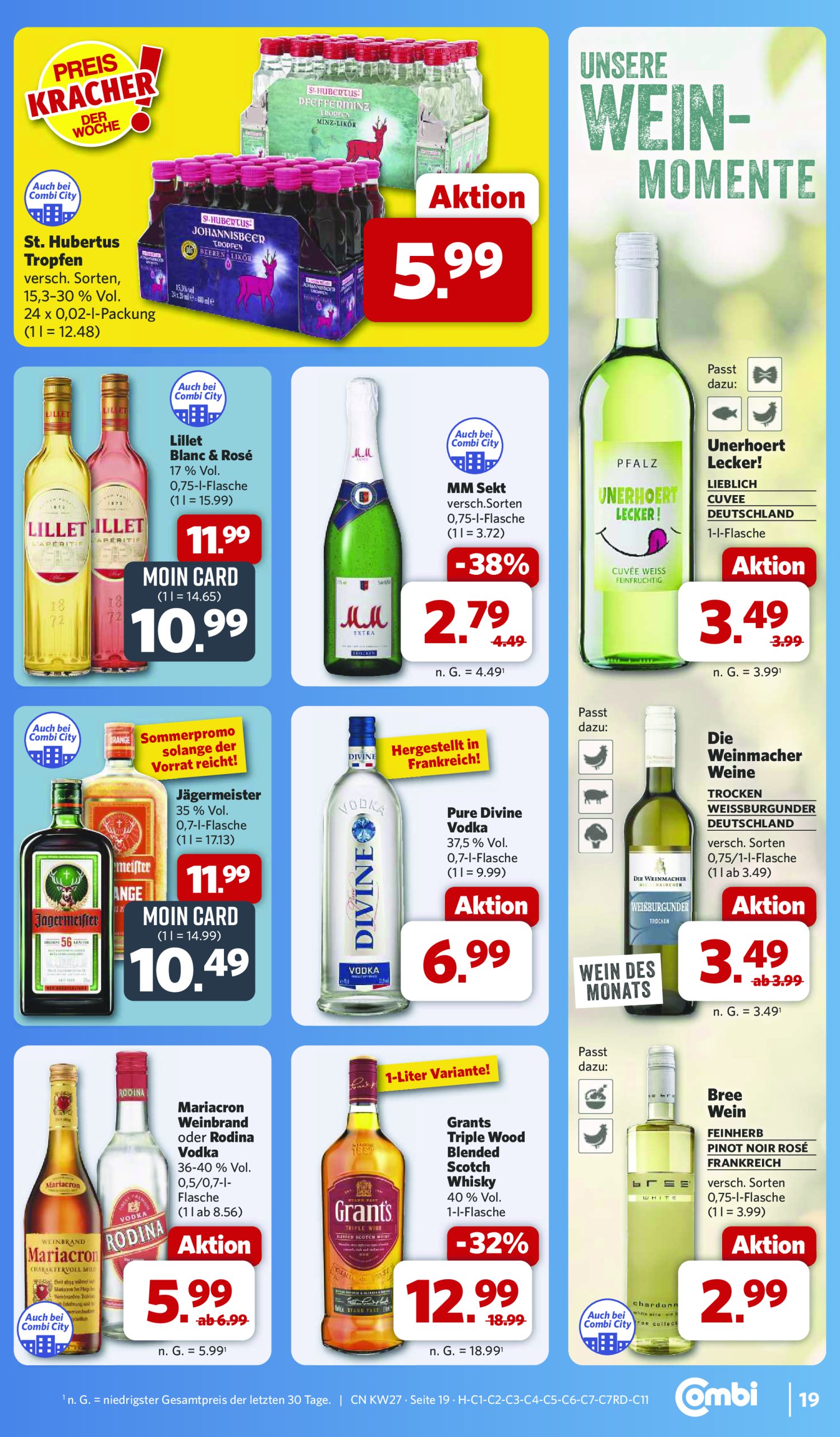 combi - Combi Markt - Angebote-Prospekt gültig vom 30.06. bis 05.07. - page: 28