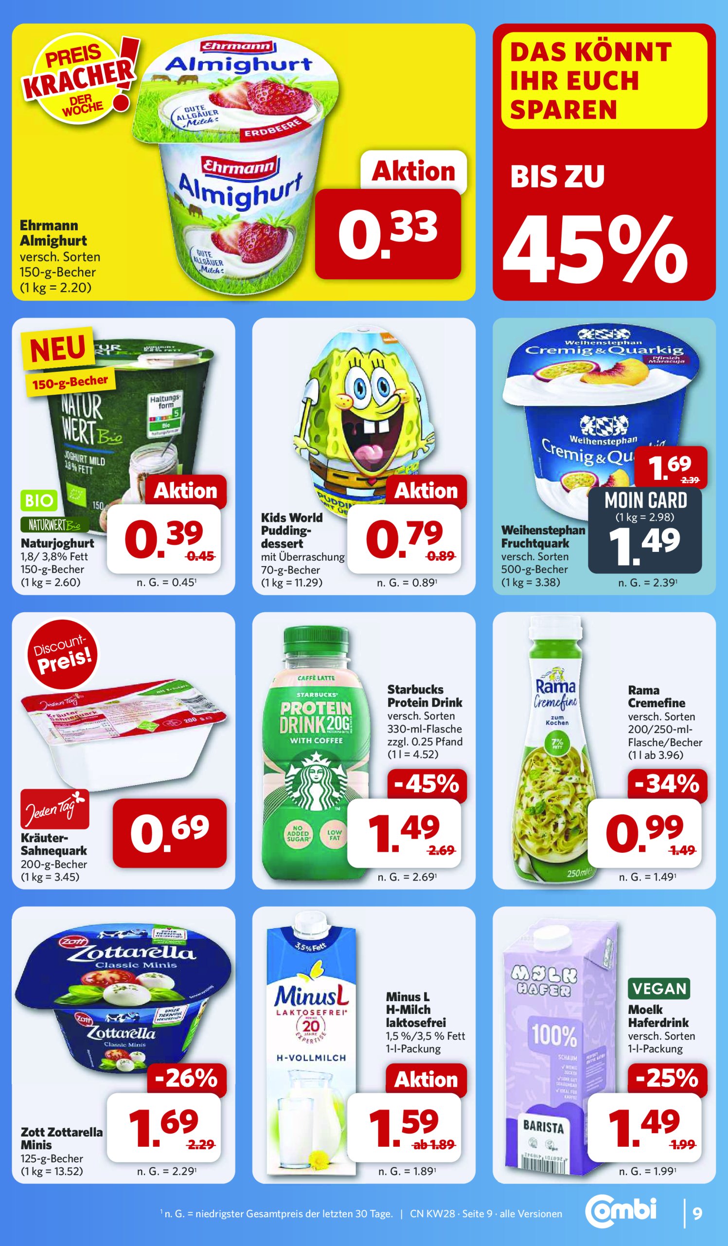combi - Combi-Prospekt gültig vom 07.07. bis 12.07. - page: 11