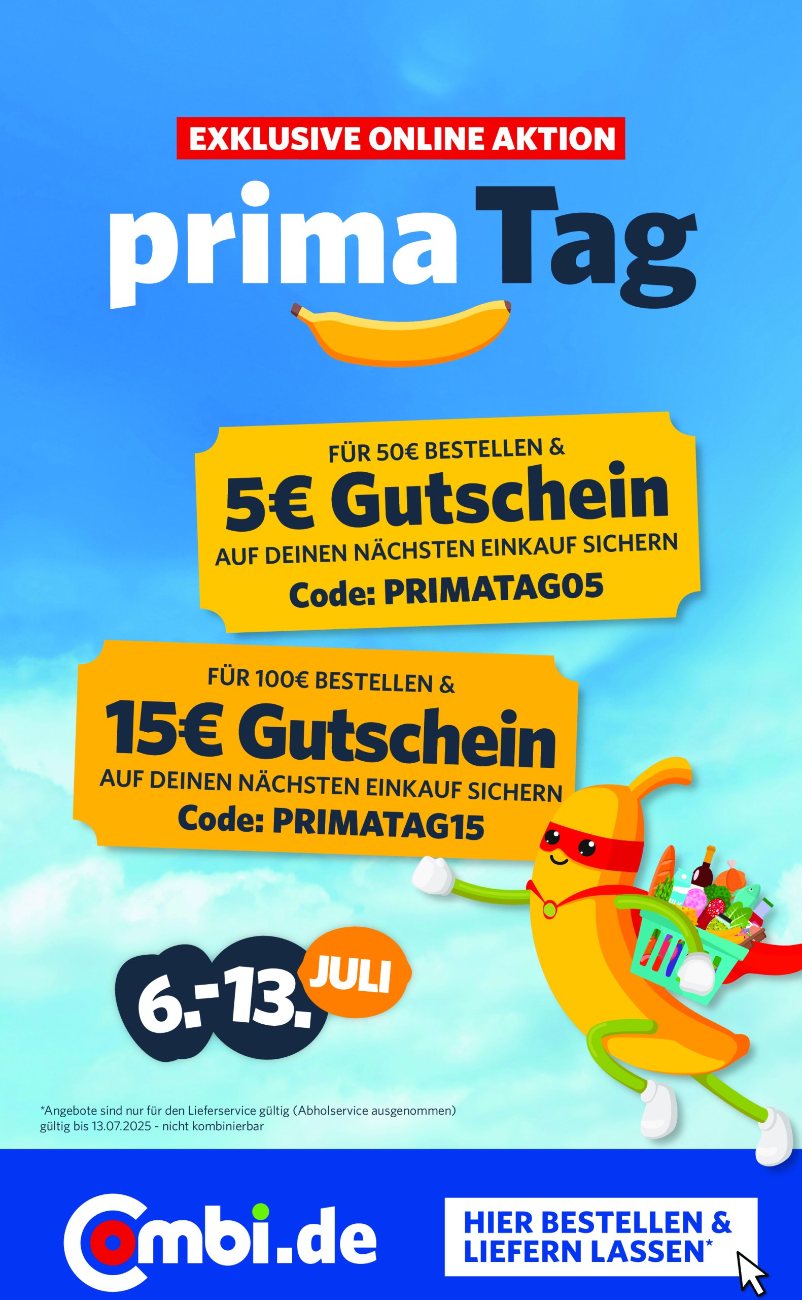 combi - Combi-Prospekt gültig vom 07.07. bis 12.07. - page: 25