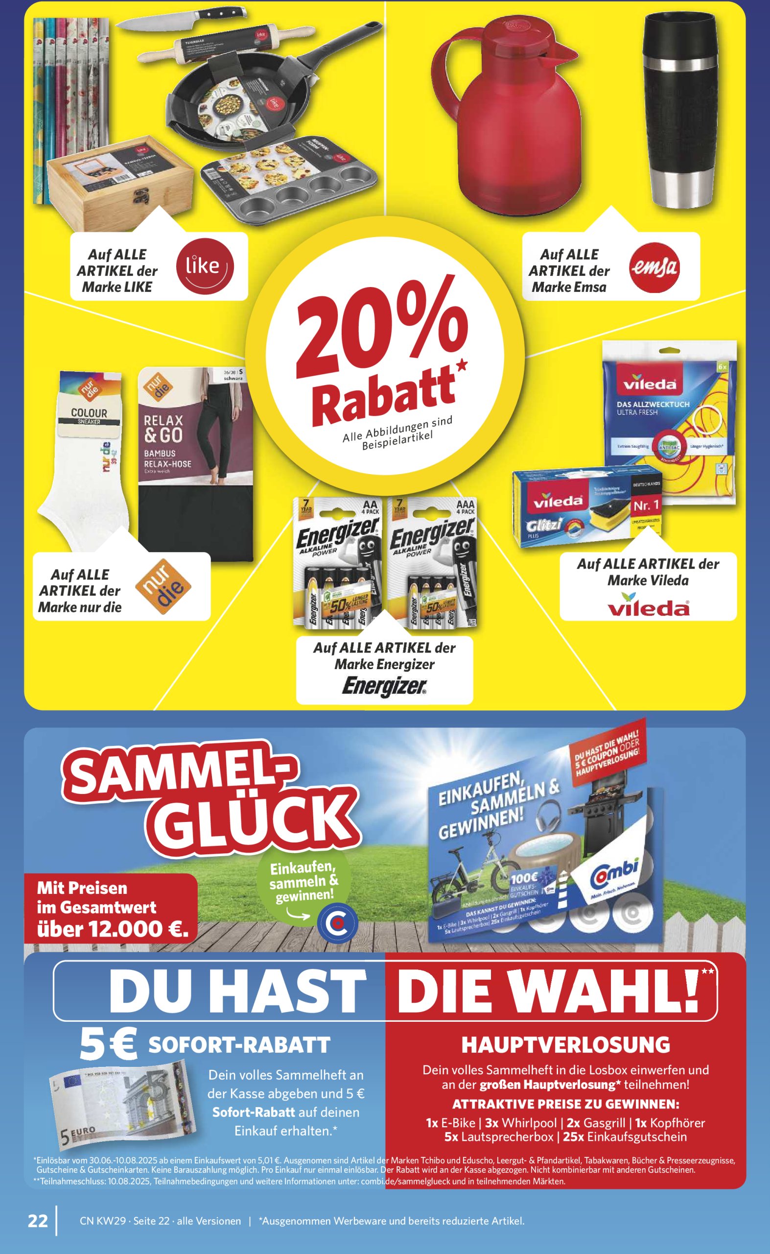 combi - Combi-Prospekt gültig vom 14.07. bis 19.07. - page: 27