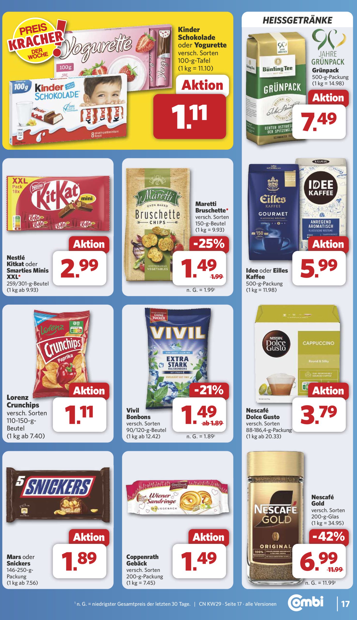 combi - Combi-Prospekt gültig vom 14.07. bis 19.07. - page: 22
