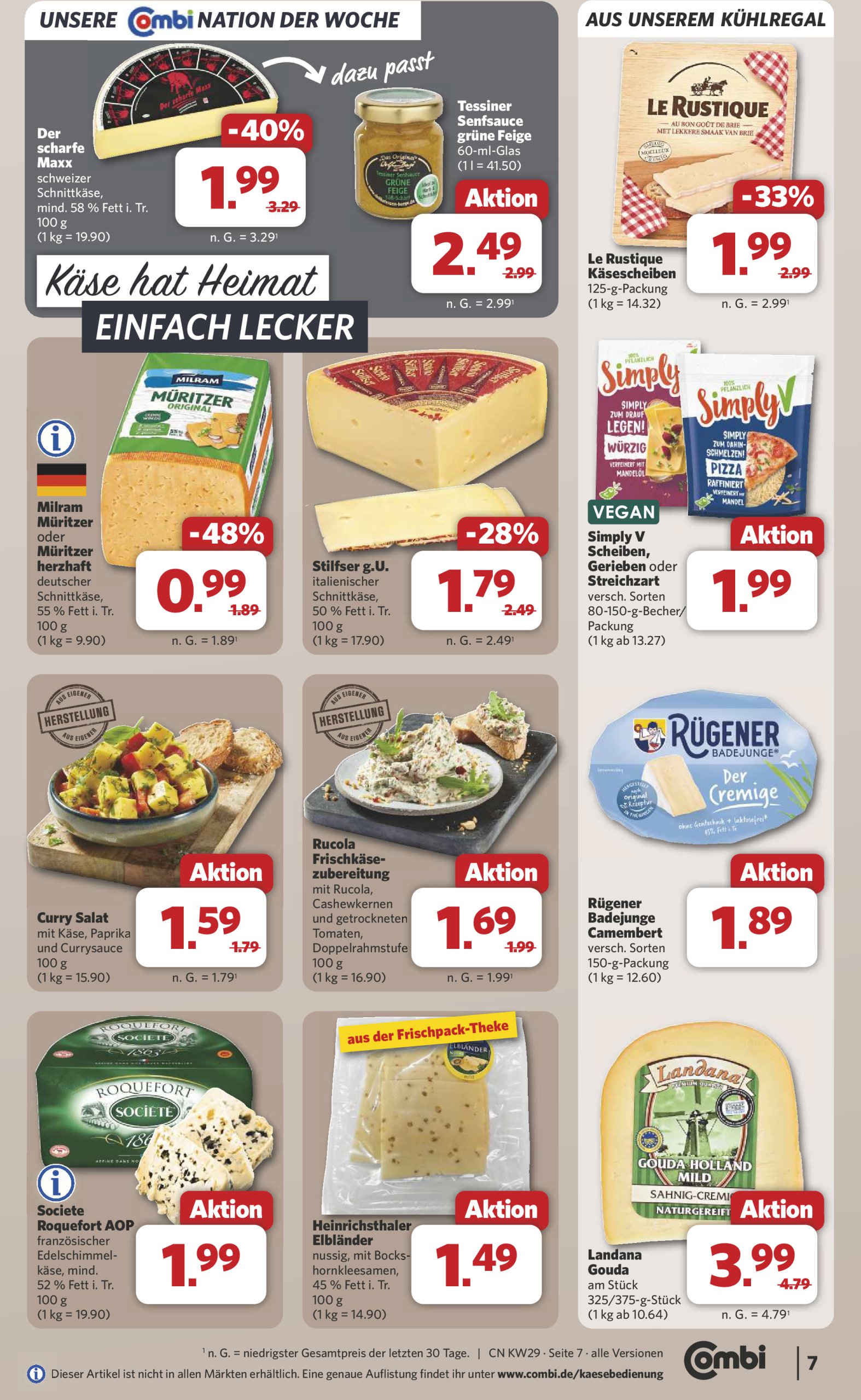 combi - Combi-Prospekt gültig vom 14.07. bis 19.07. - page: 9