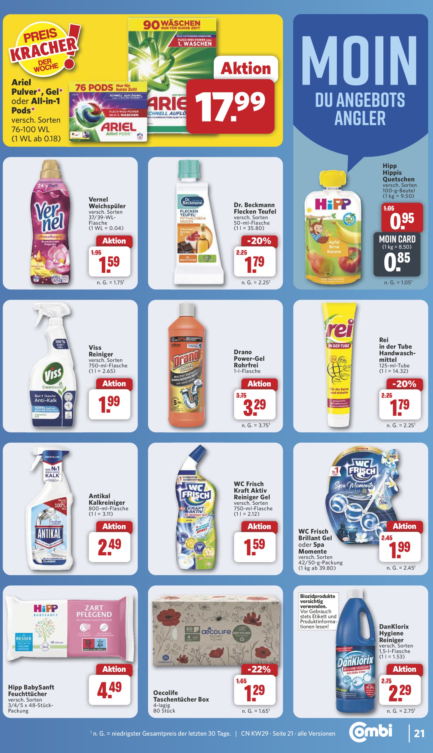 combi - Combi-Prospekt gültig vom 14.07. bis 19.07. - page: 26
