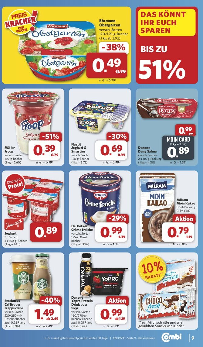 combi - Combi-Prospekt gültig vom 11.08. bis 16.08. - page: 10