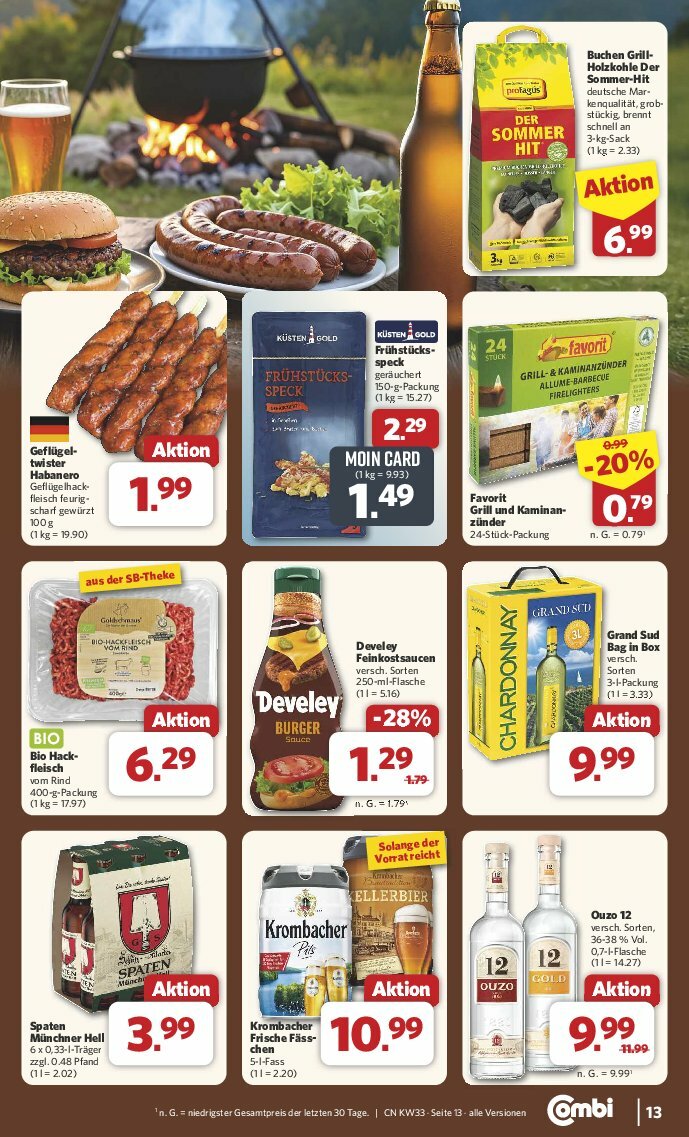 combi - Combi-Prospekt gültig vom 11.08. bis 16.08. - page: 27