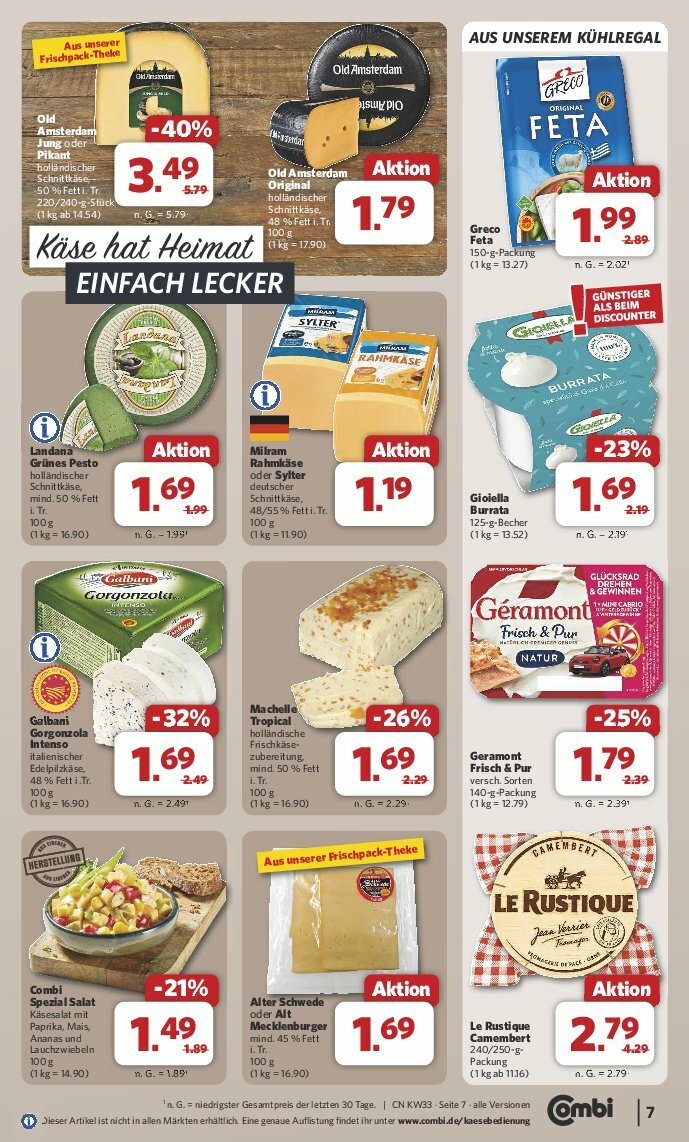 combi - Combi-Prospekt gültig vom 11.08. bis 16.08. - page: 7