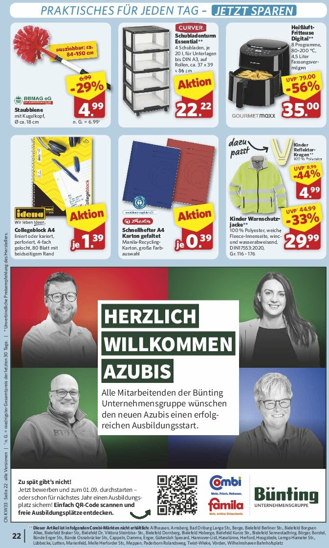 combi - Combi-Prospekt gültig vom 11.08. bis 16.08. - page: 28